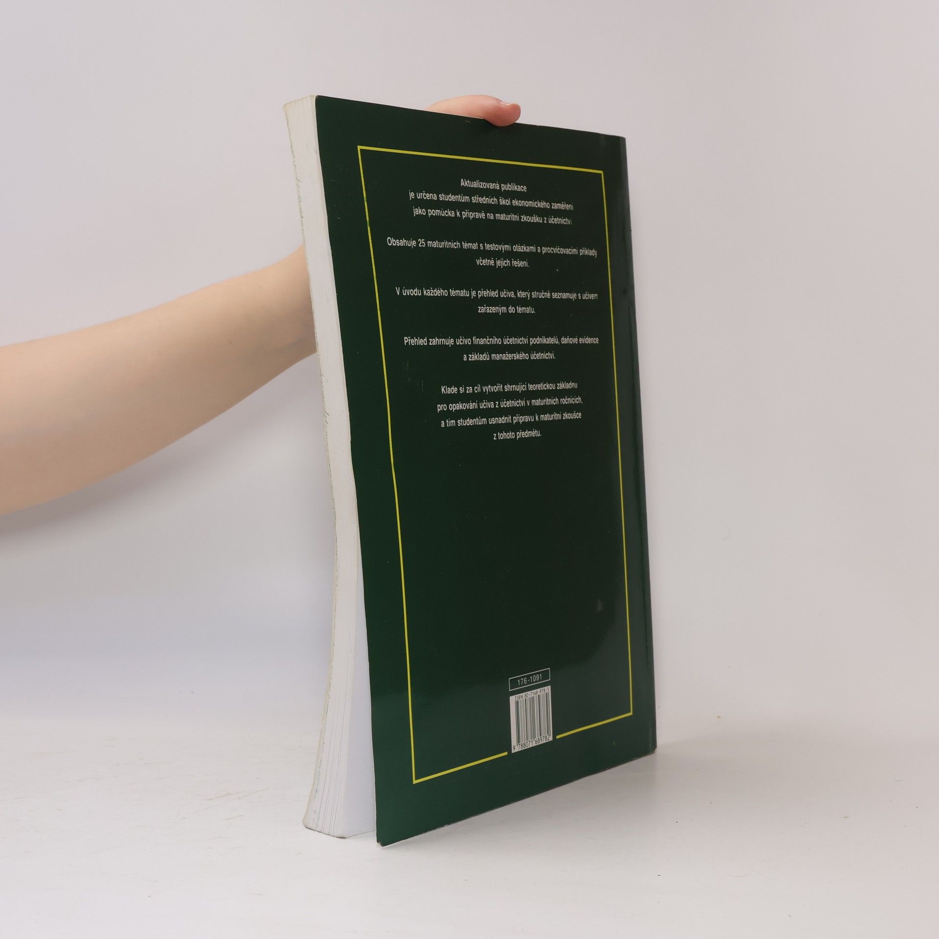 Jarmila Čuhlová Přehled učiva k maturitní zkoušce z účetnictví