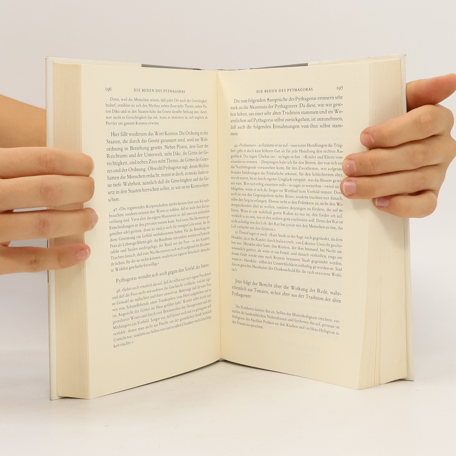 Bartel Leendert van der Waerden Die Bibliothek der Alten Welt - 3: Die Pythagoreer