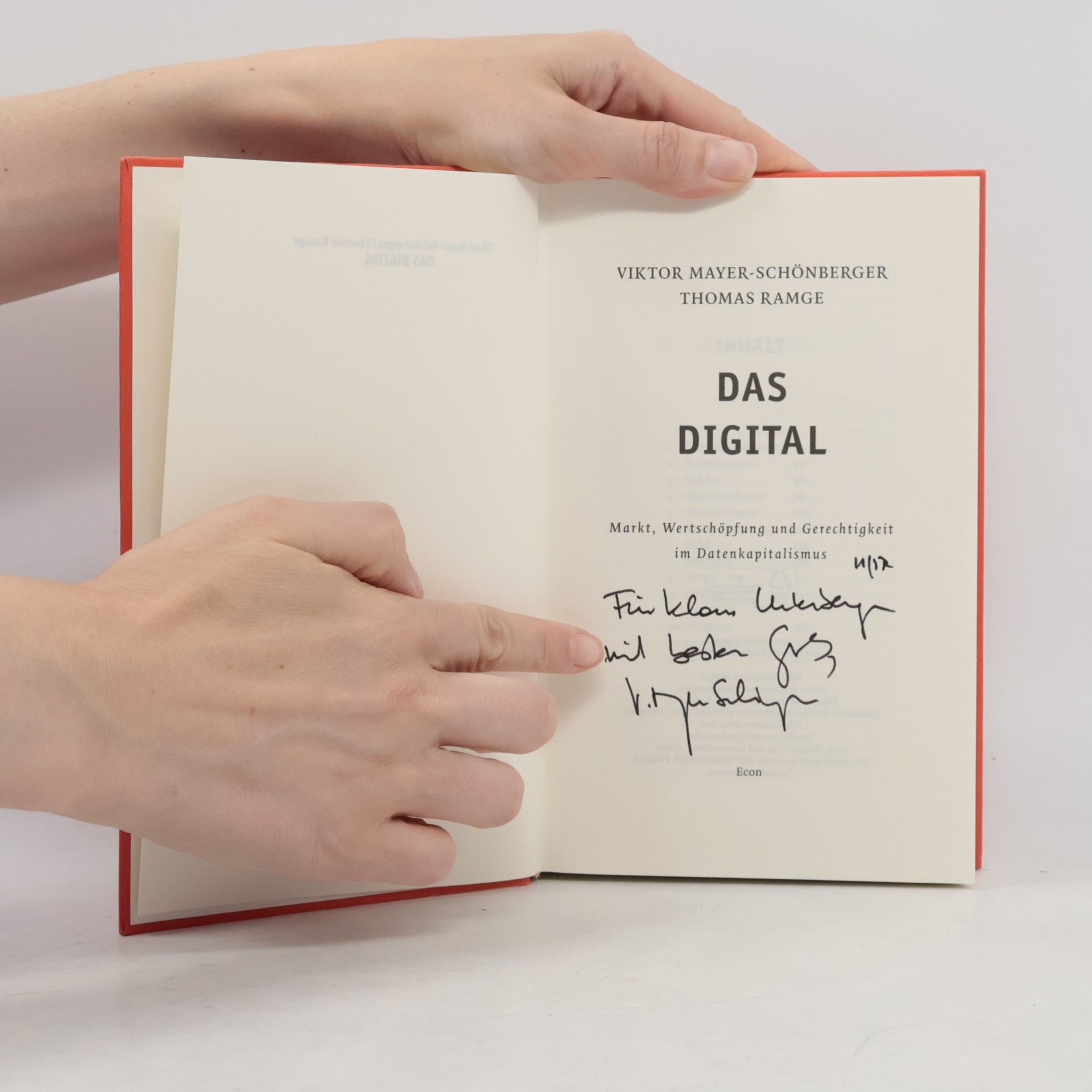 Viktor Mayer-Schönberger Das Digital