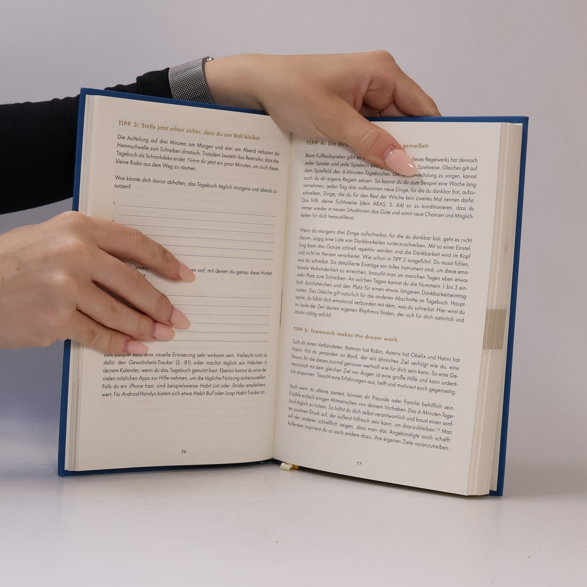 Dominik Spenst Das 6-Minuten Tagebuch