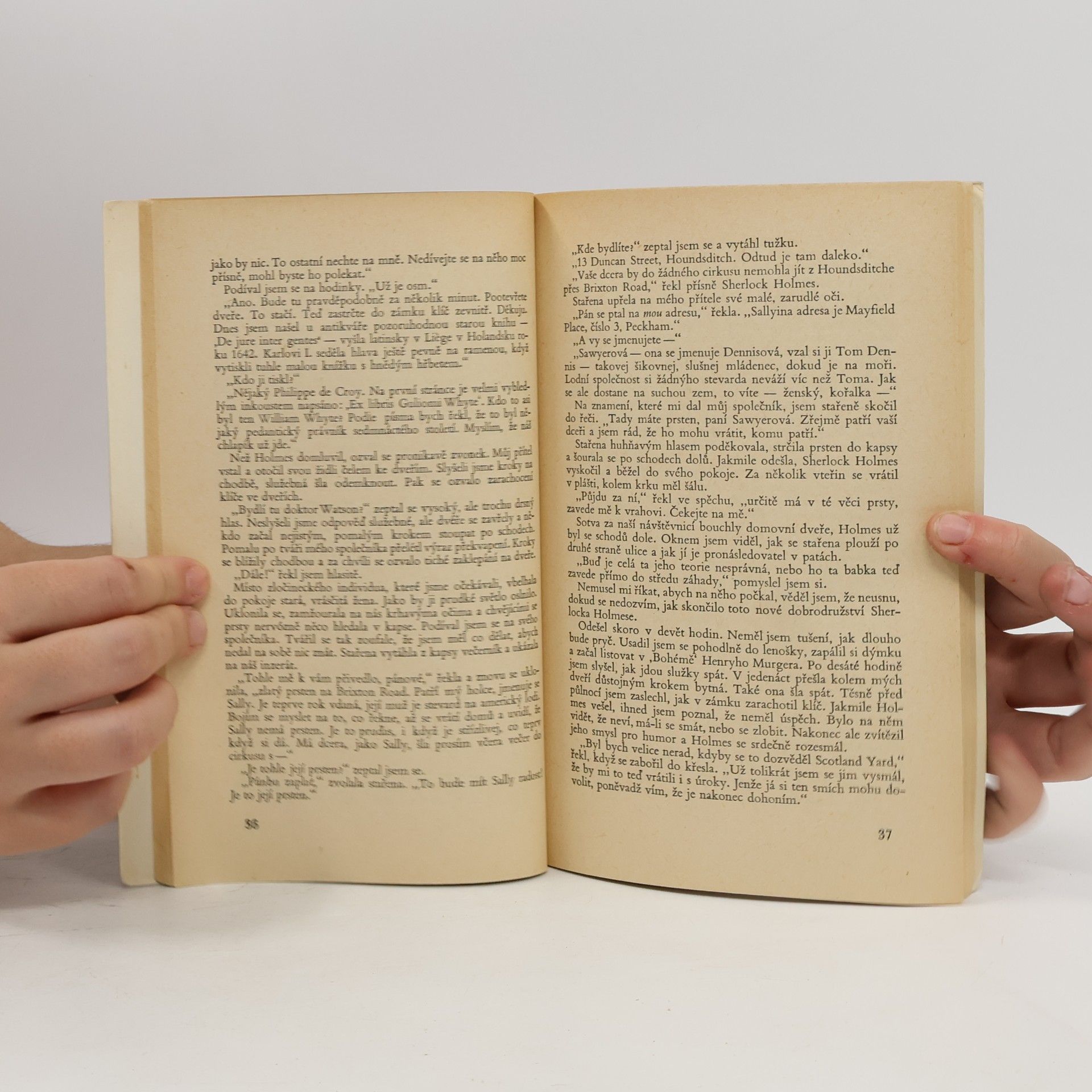 Arthur Conan Doyle Studie v šarlatové