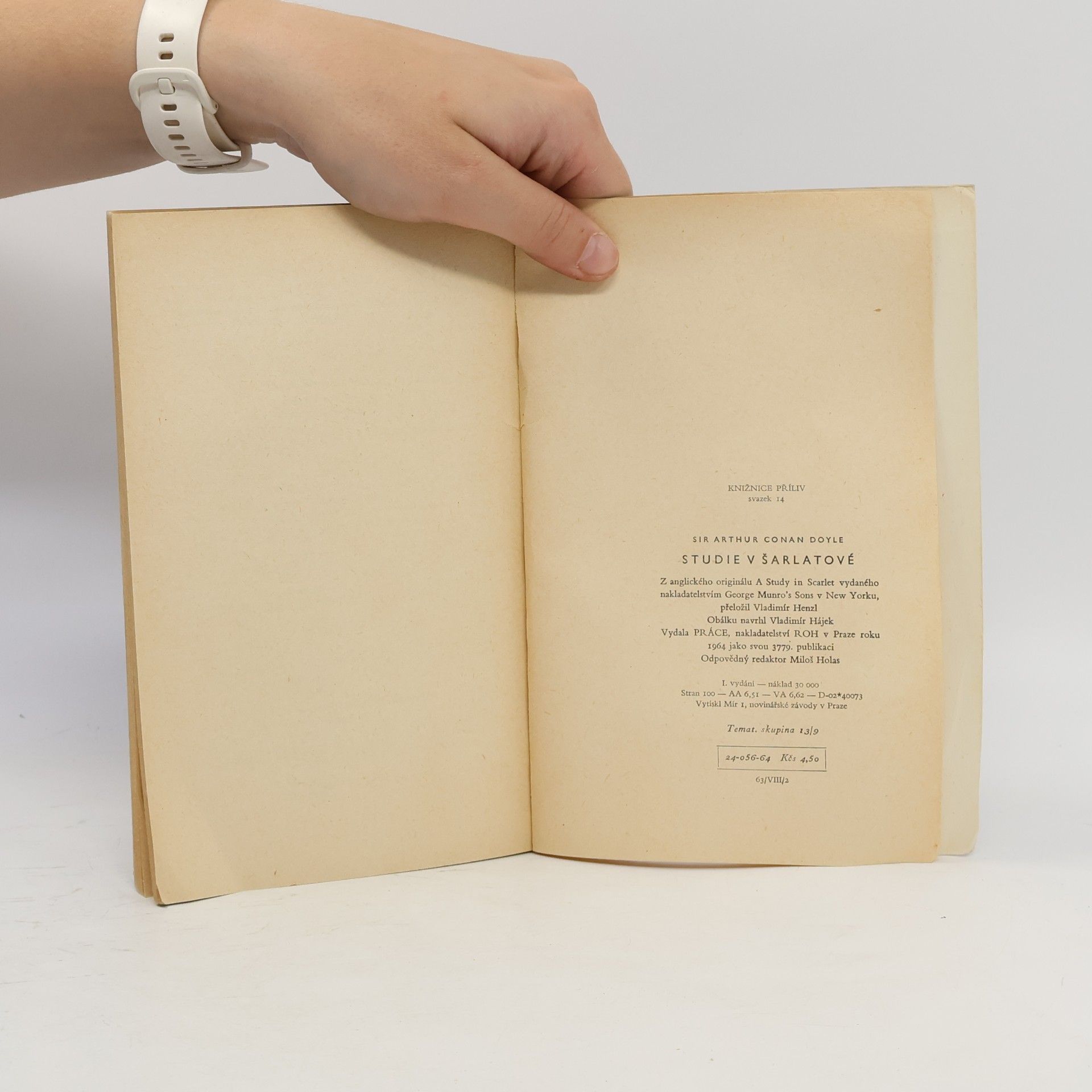 Arthur Conan Doyle Studie v šarlatové