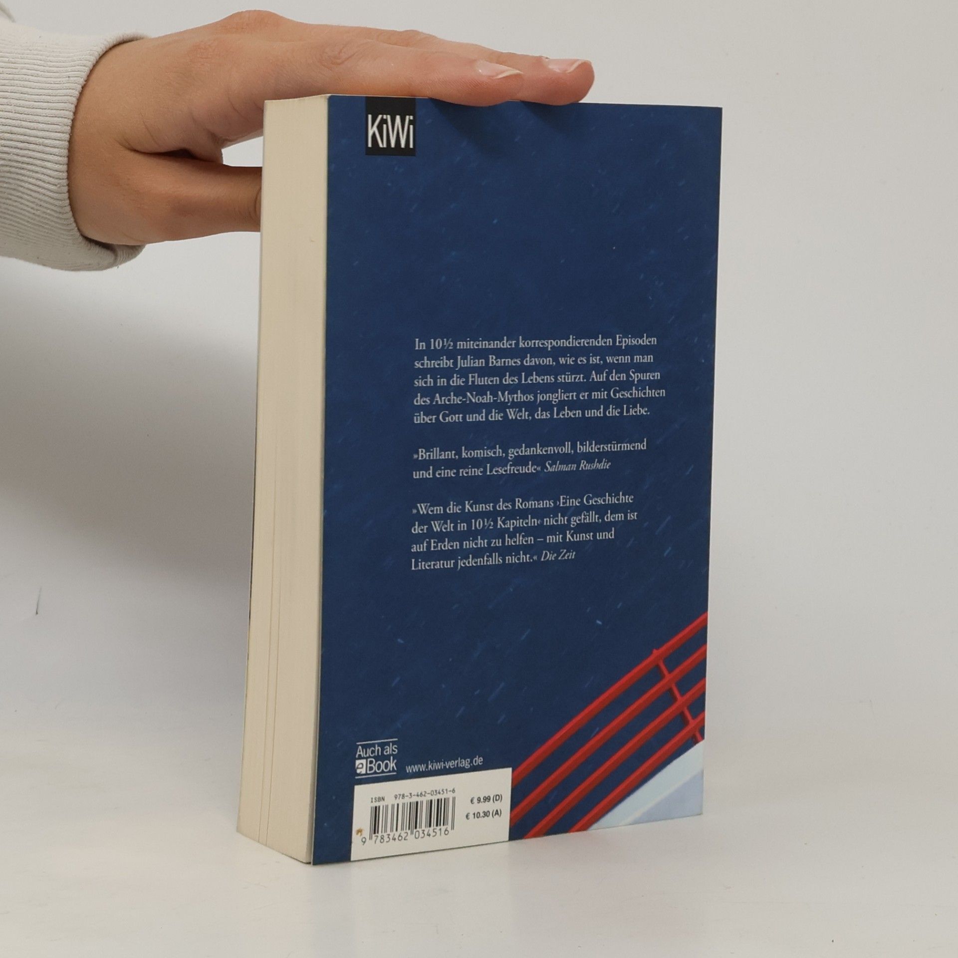 Julian Barnes Eine Geschichte der Welt in 10 1/2 Kapiteln
