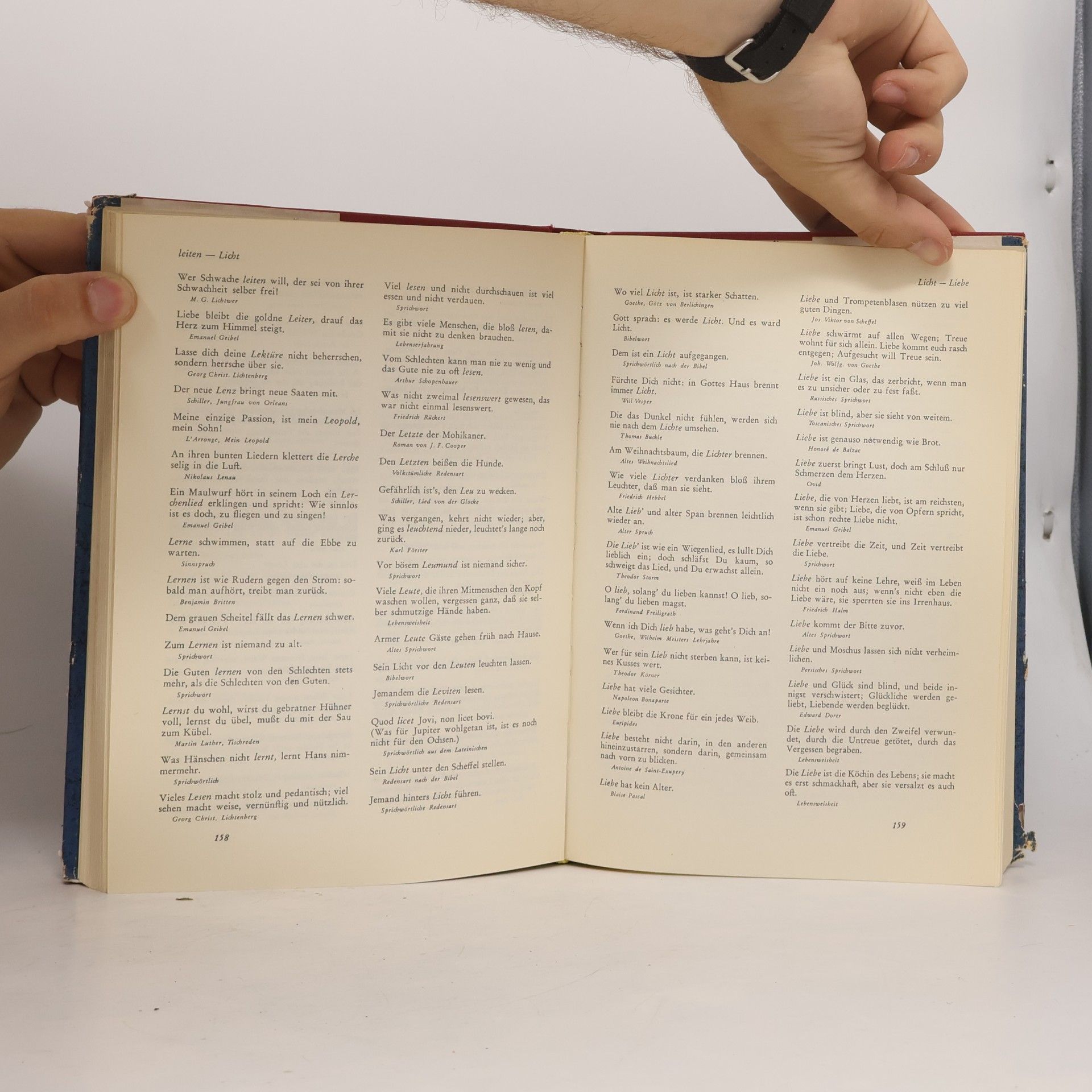 Various authors Das goldene Buch der Zitate