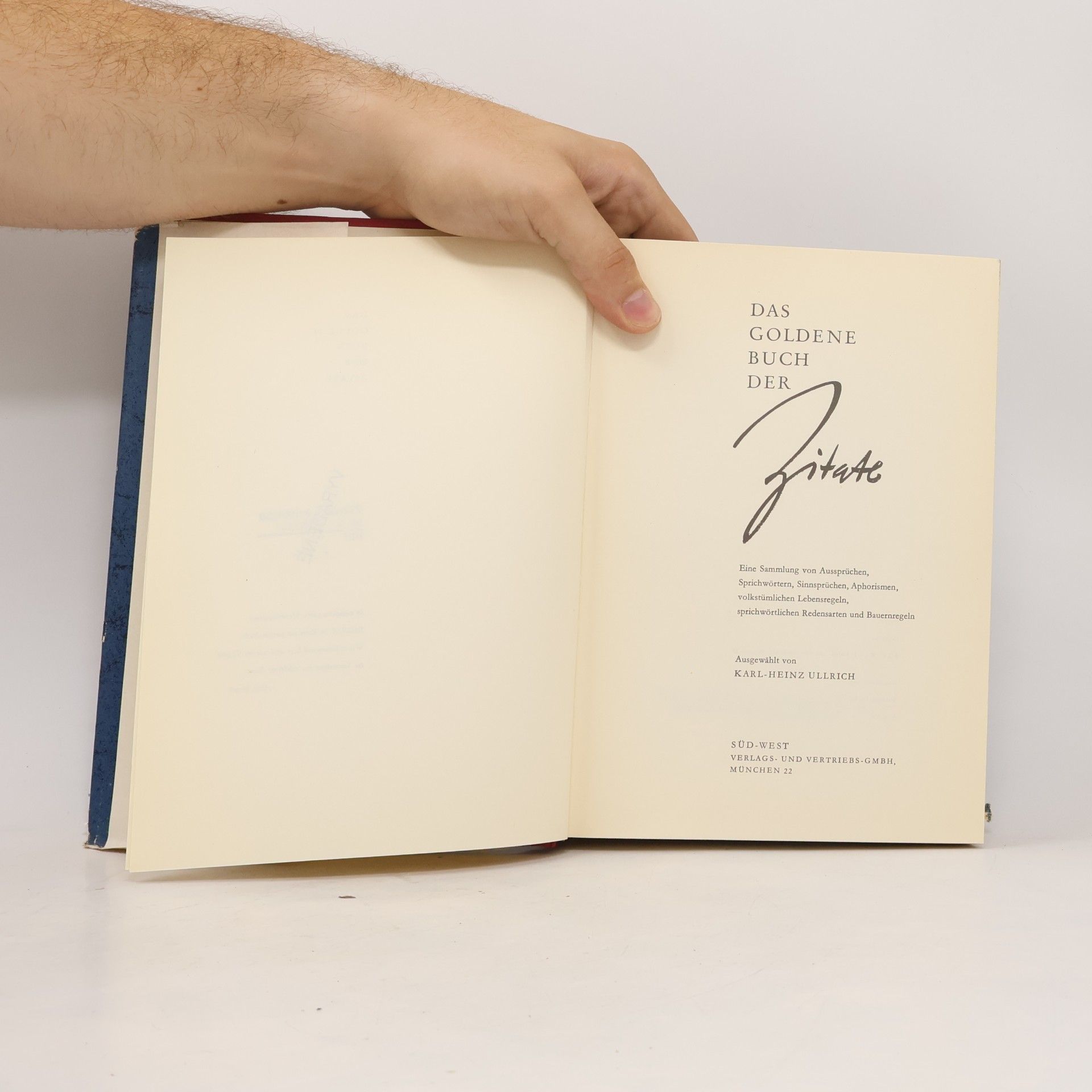 Various authors Das goldene Buch der Zitate