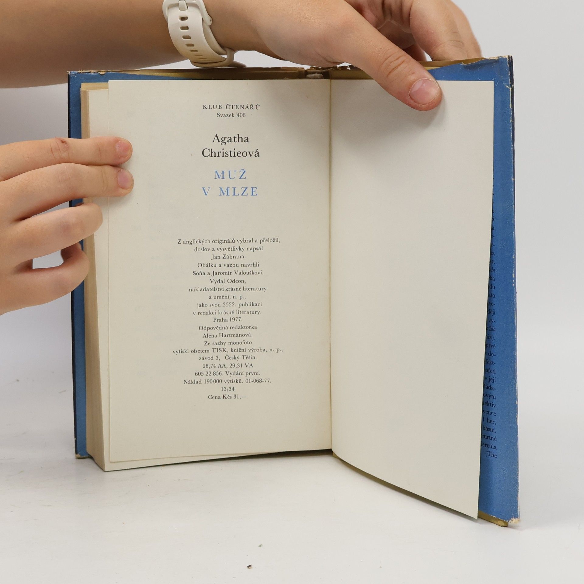 Agatha Christie Muž v mlze