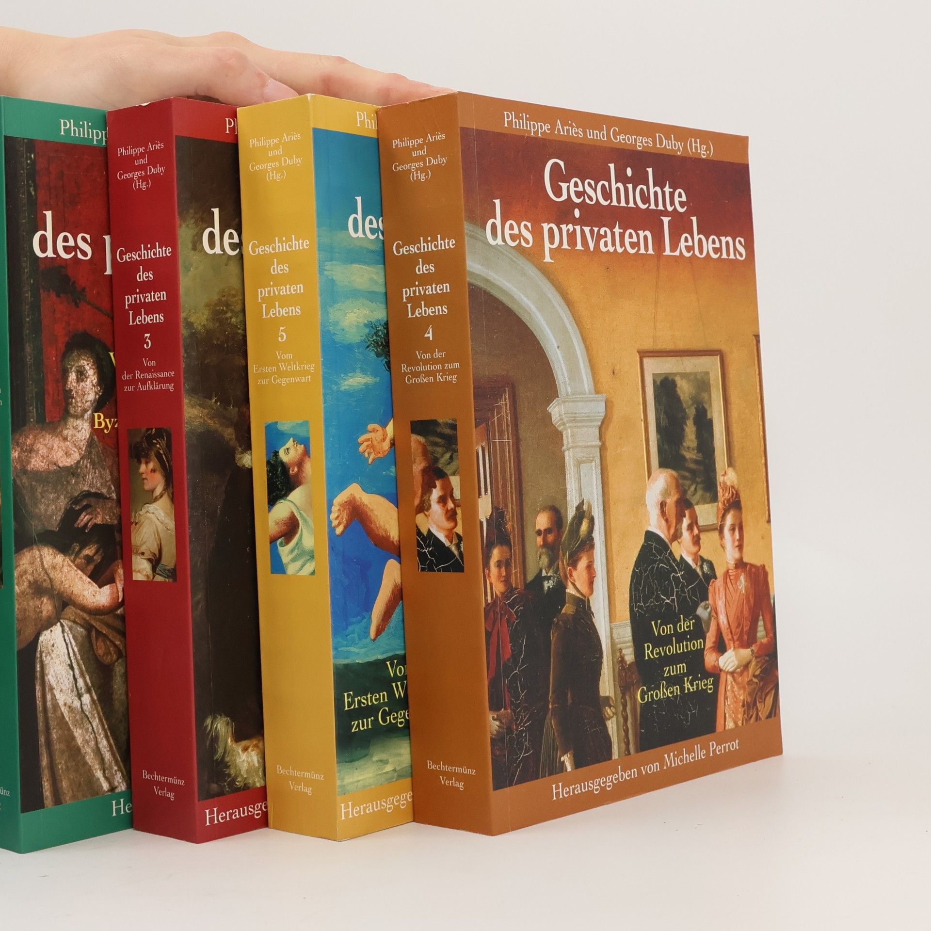 Philippe Aries Geschichte des privaten Lebens in 5 Bänden. 1-5.