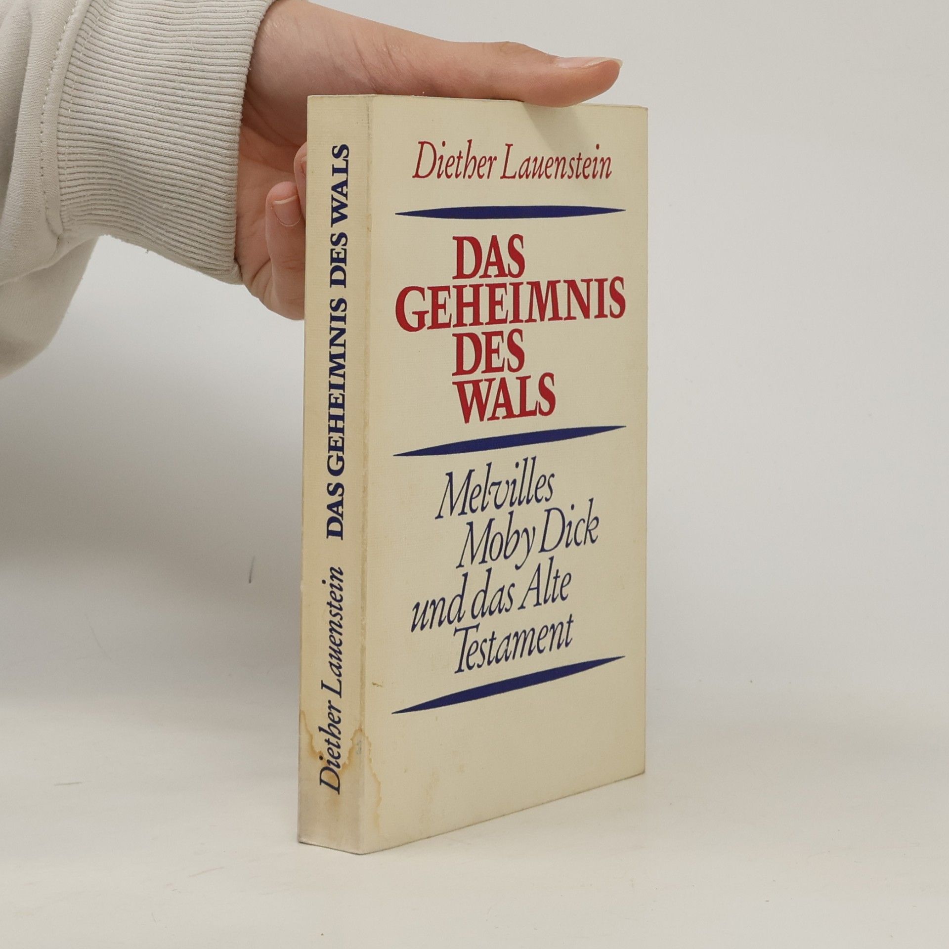 Diether Lauenstein Das Geheimnis des Wals