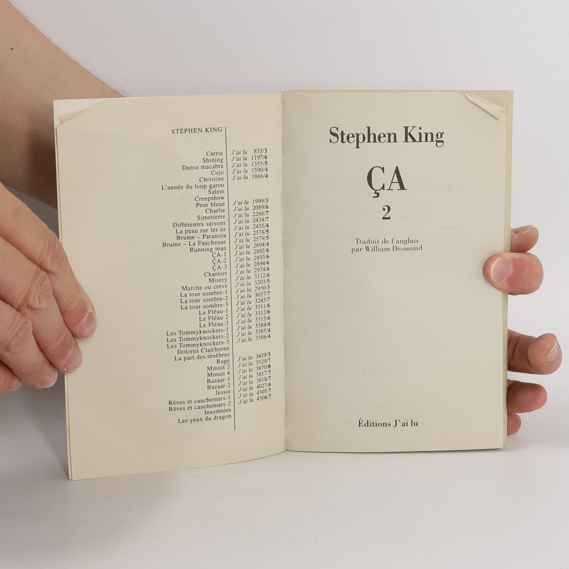 Stephen King J'AI LU - 2: Ça