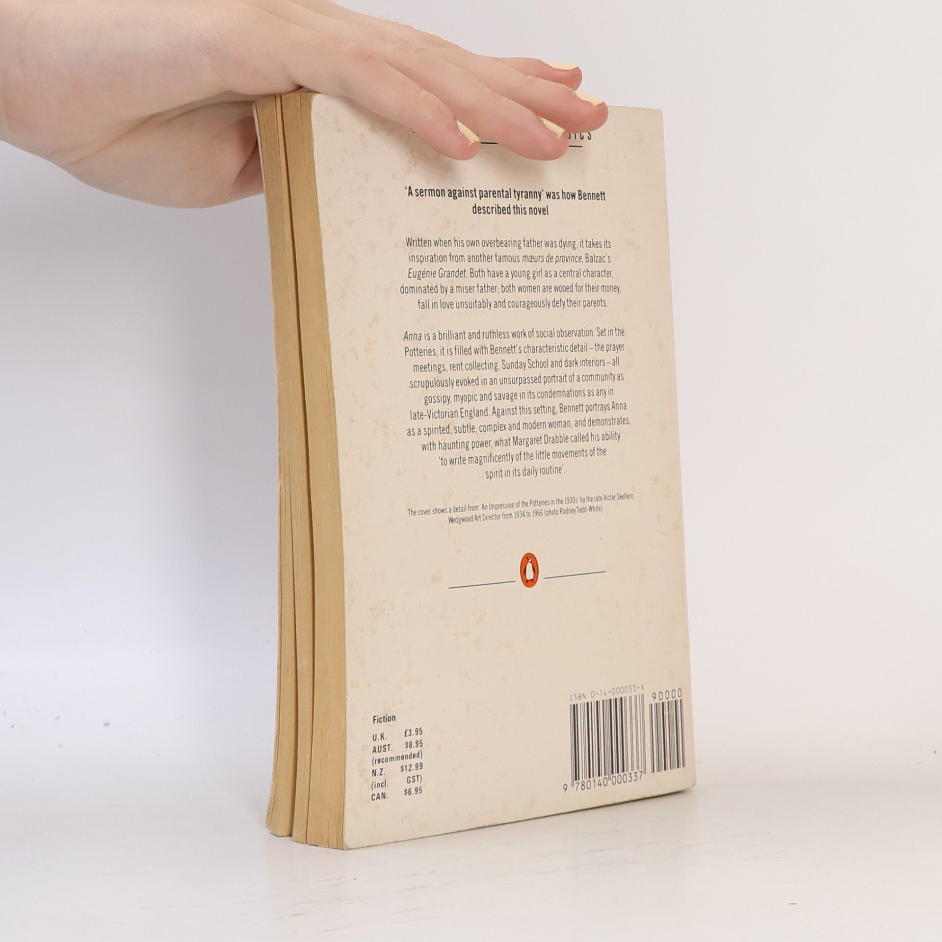 Arnold Bennett Penguin Modern Classics: Anna of the Five Towns