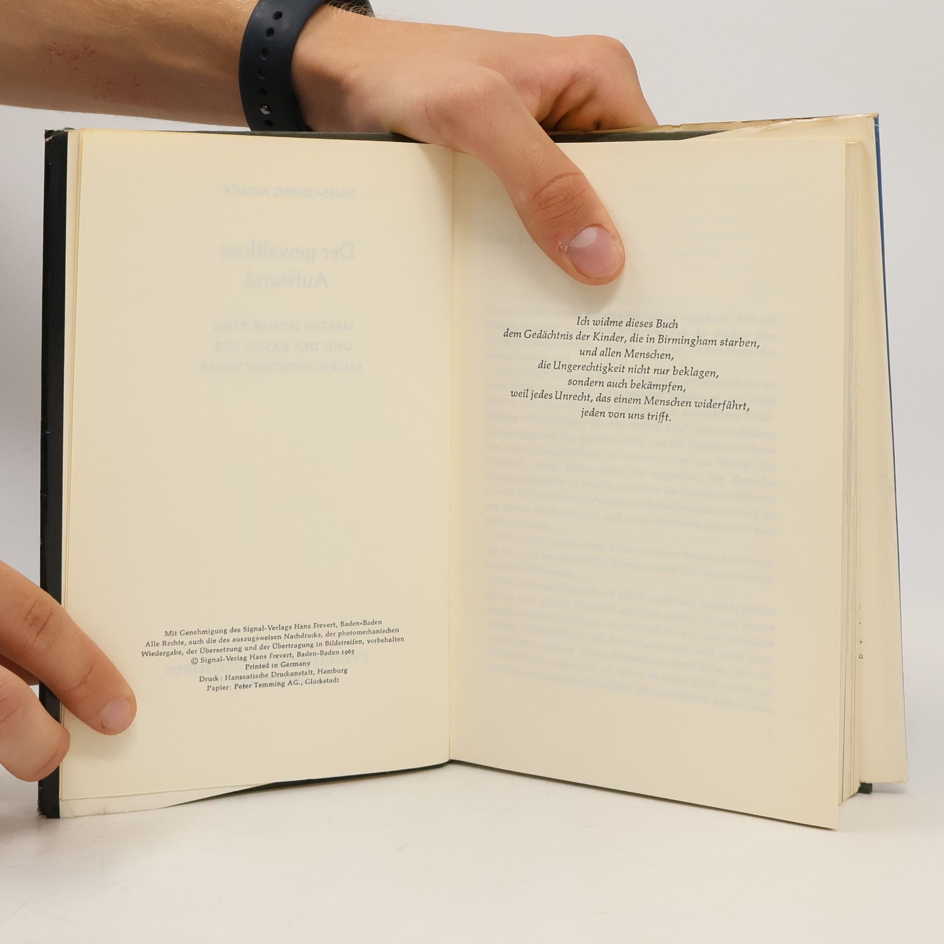 H.G.Noack Der Gewaltlose Aufstand