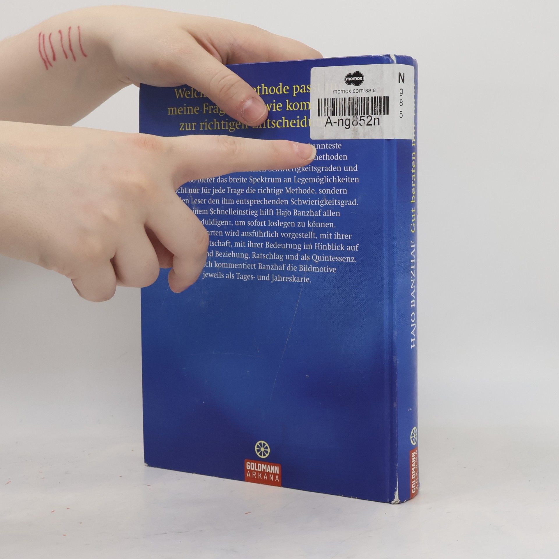 Hajo Banzhaf Gut beraten mit Tarot