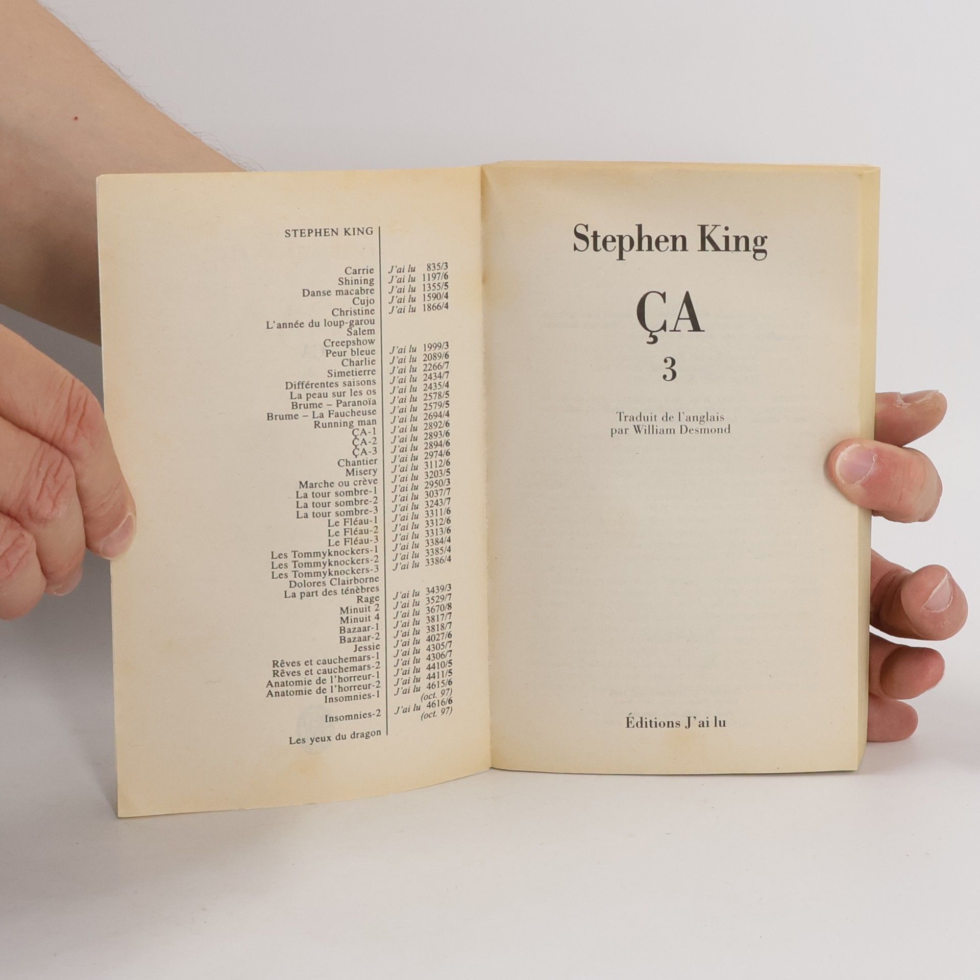 Stephen King Ça - 3: Ça