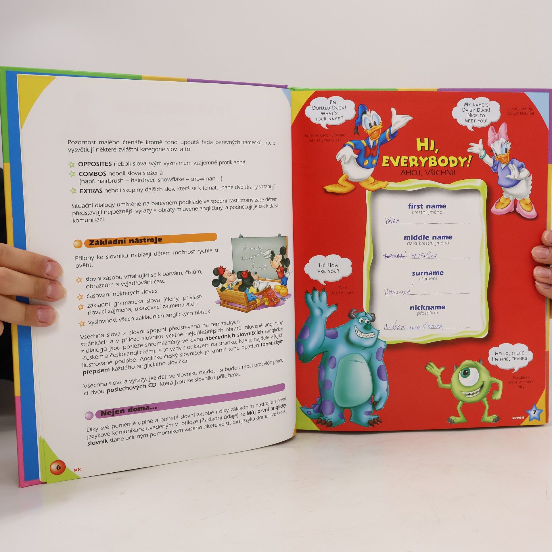 Collectif d'auteurs Disney's magic English: My first dictionary