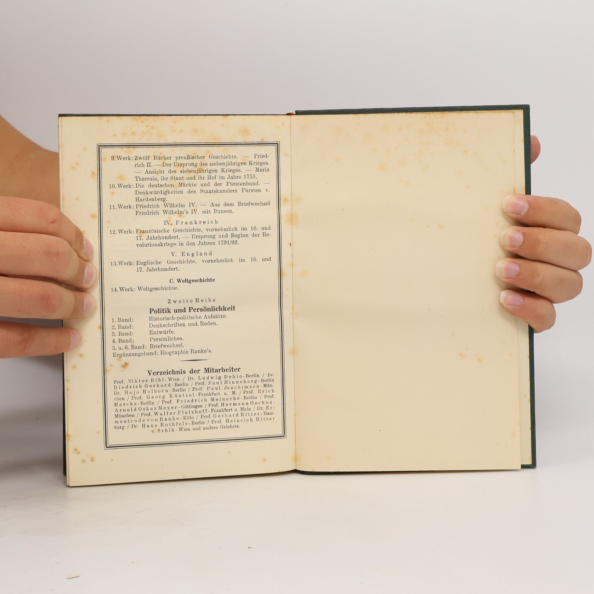 Leopold von Ranke Deutsche Geschichte im Zeitalter der Reformation 1