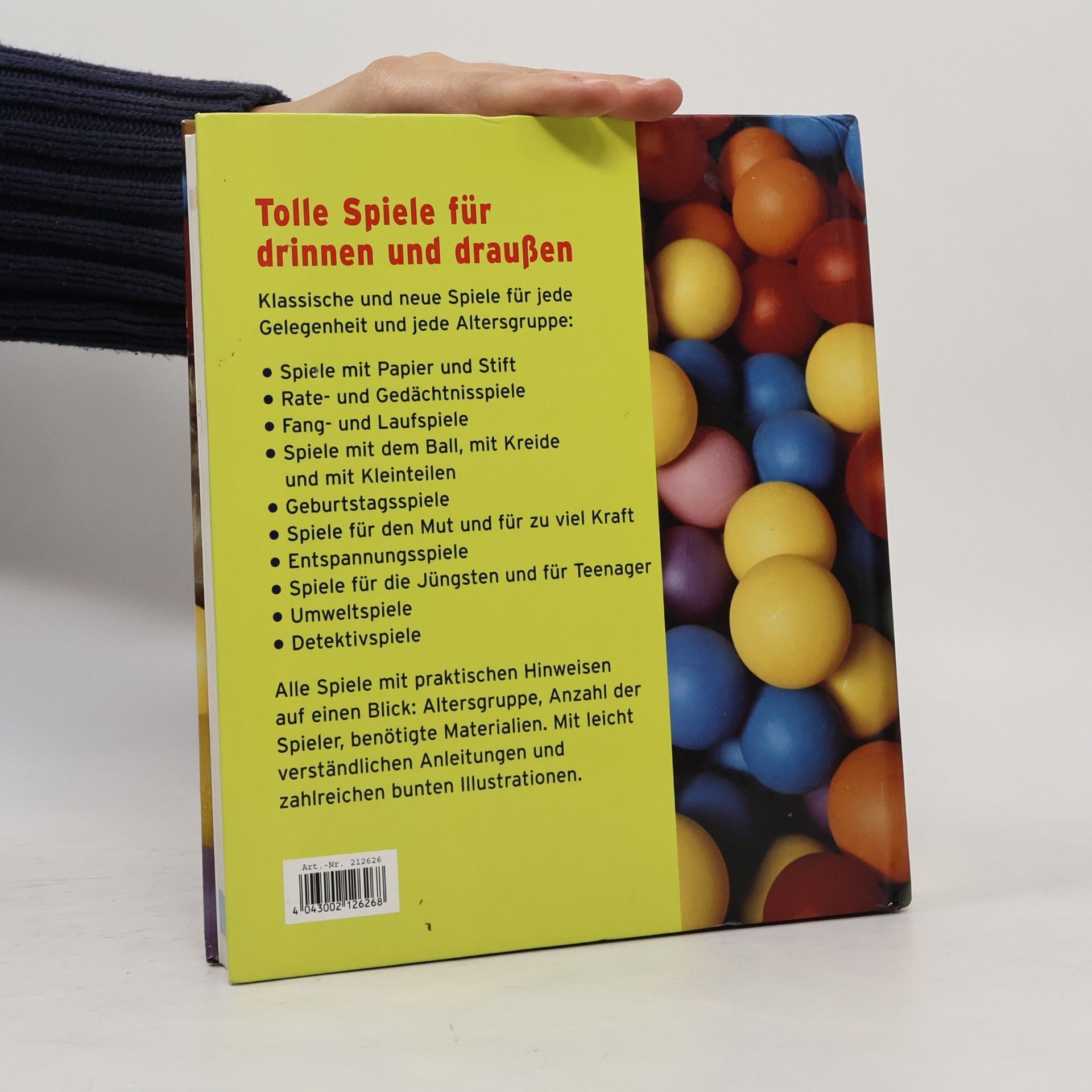 Michael Holtmann Das grosse Buch der Kinderspiele