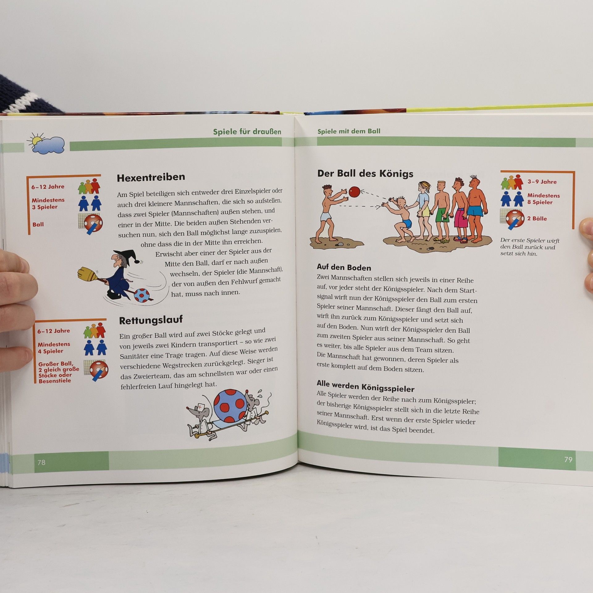 Michael Holtmann Das grosse Buch der Kinderspiele