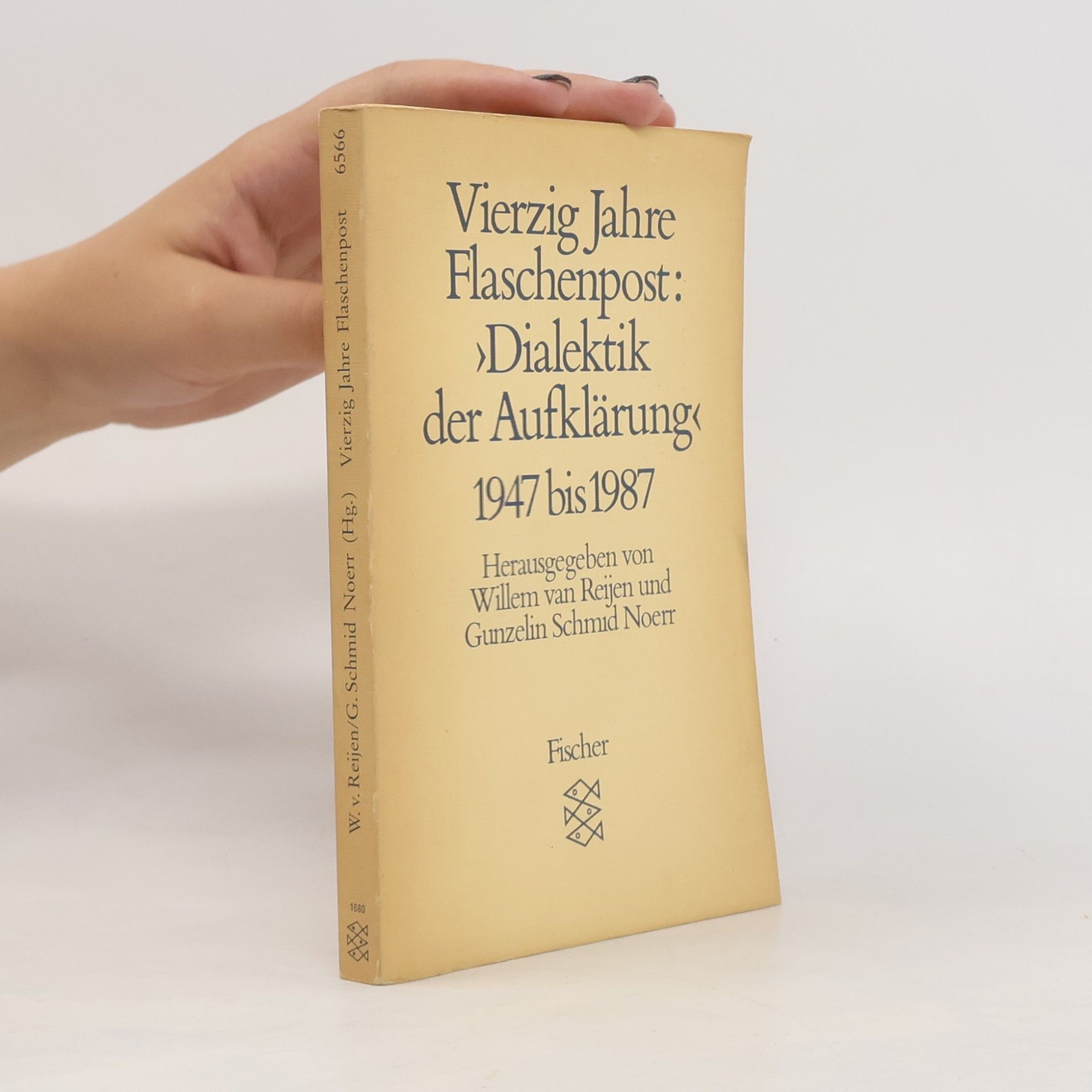Gunzelin Schmid Noerr Vierzig Jahre Flaschenpost