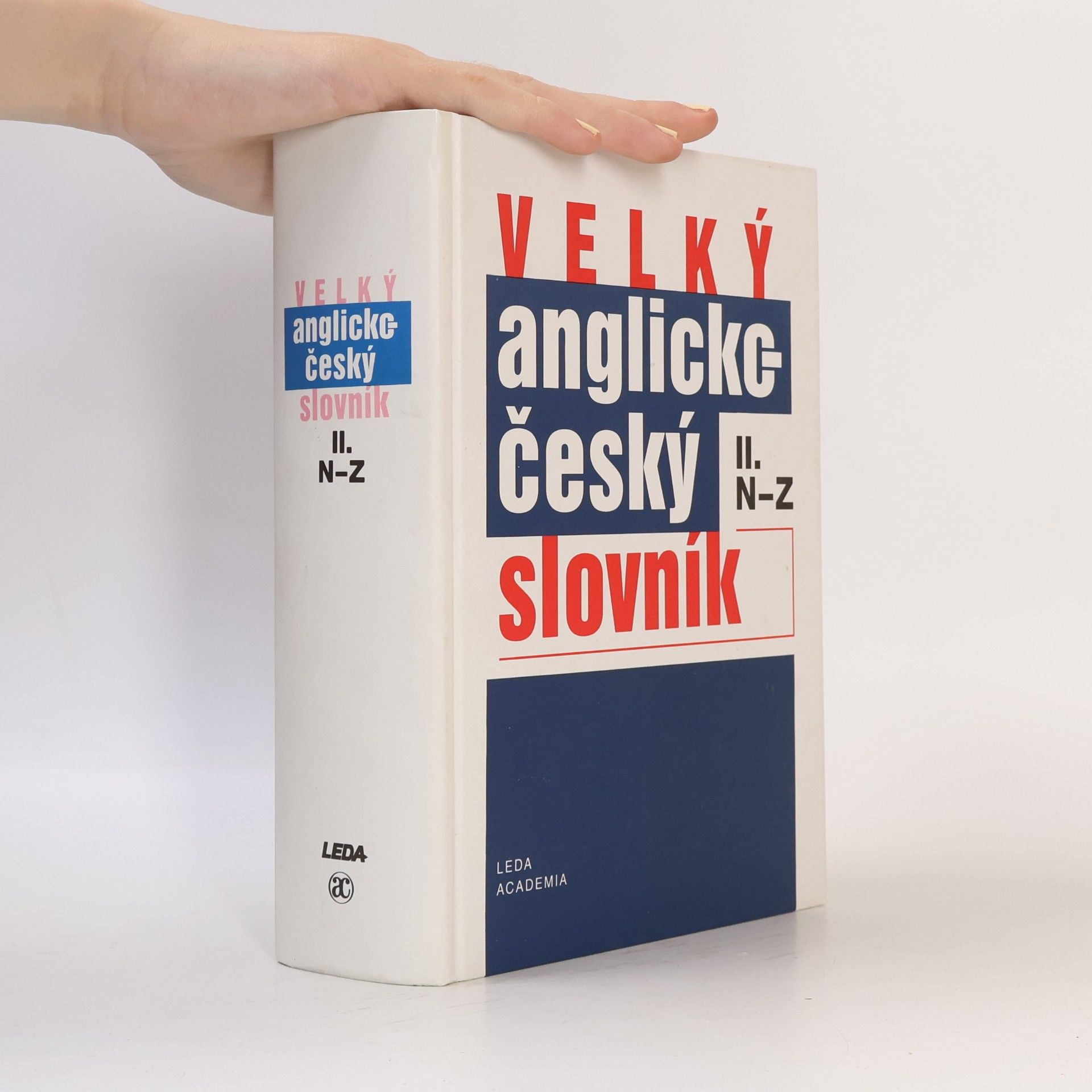 Karel Hais Velký anglicko-český slovník. 2. díl, N-Z