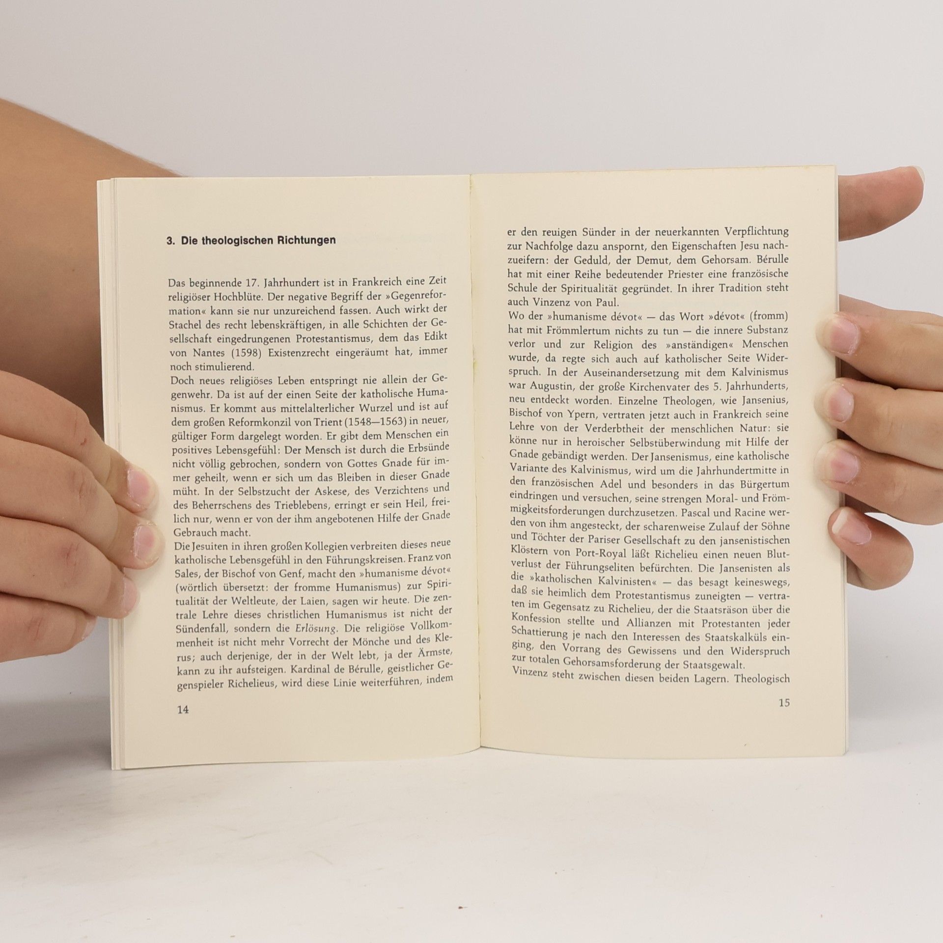 Victor Conzemius Gelebtes Christentum: Vinzenz von Paul