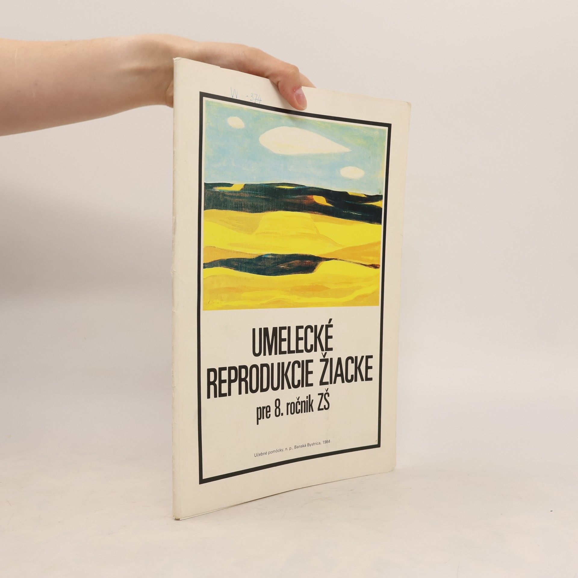 Various authors Umelecké reprodukcie žiacke pre 8. ročnik ZŠ