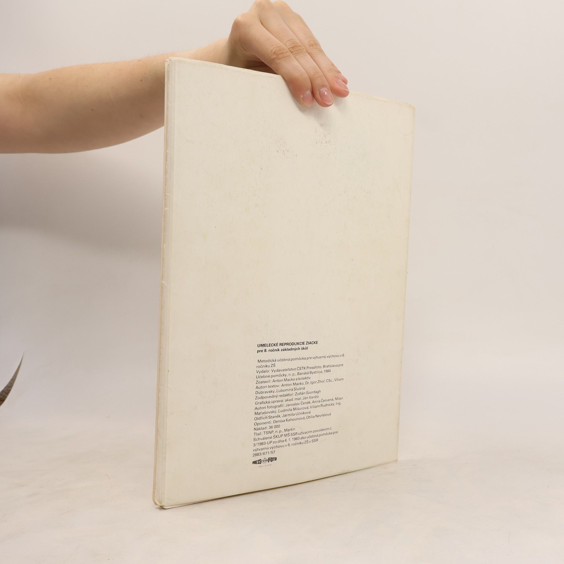 Various authors Umelecké reprodukcie žiacke pre 8. ročnik ZŠ