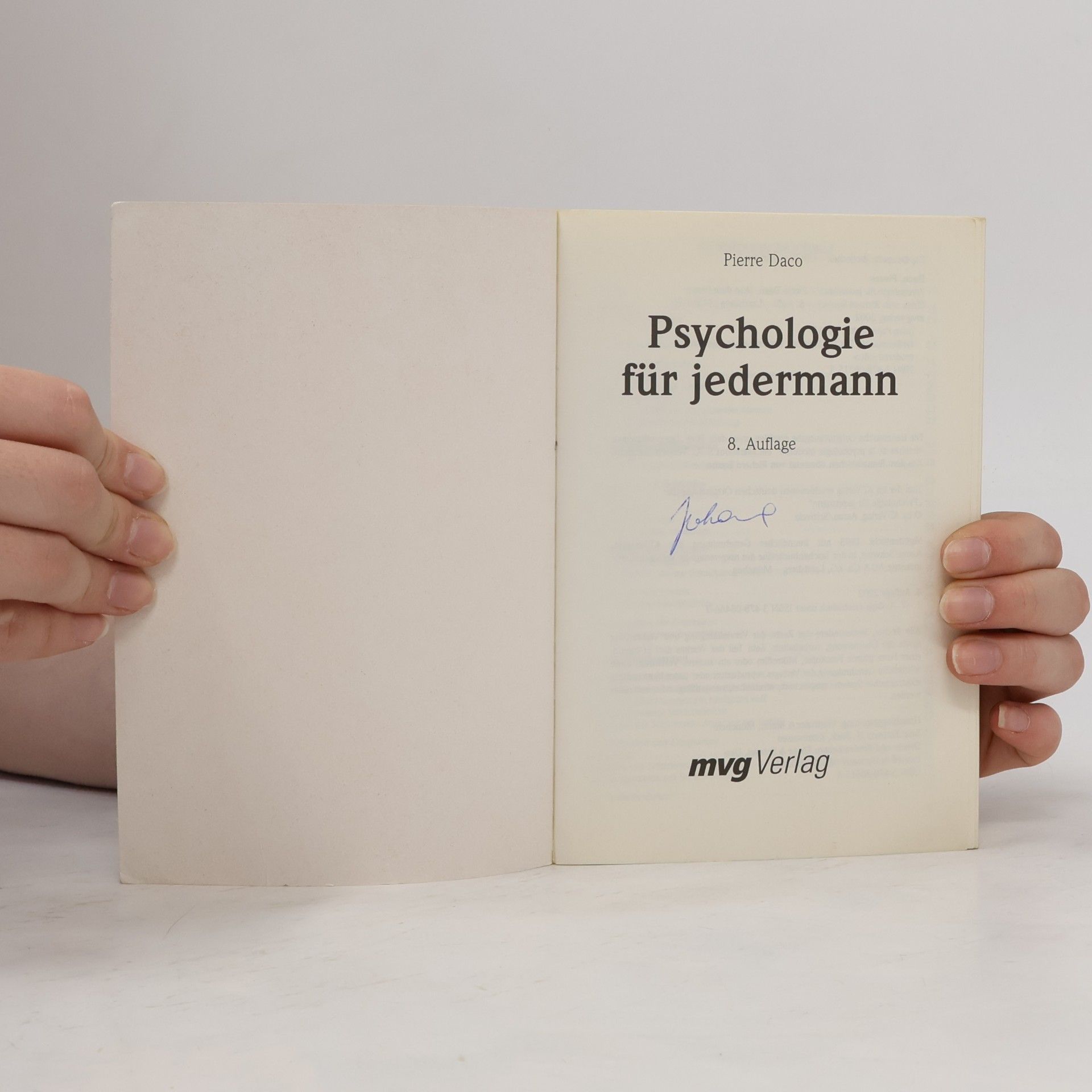 Pierre Daco Psychologie für jedermann