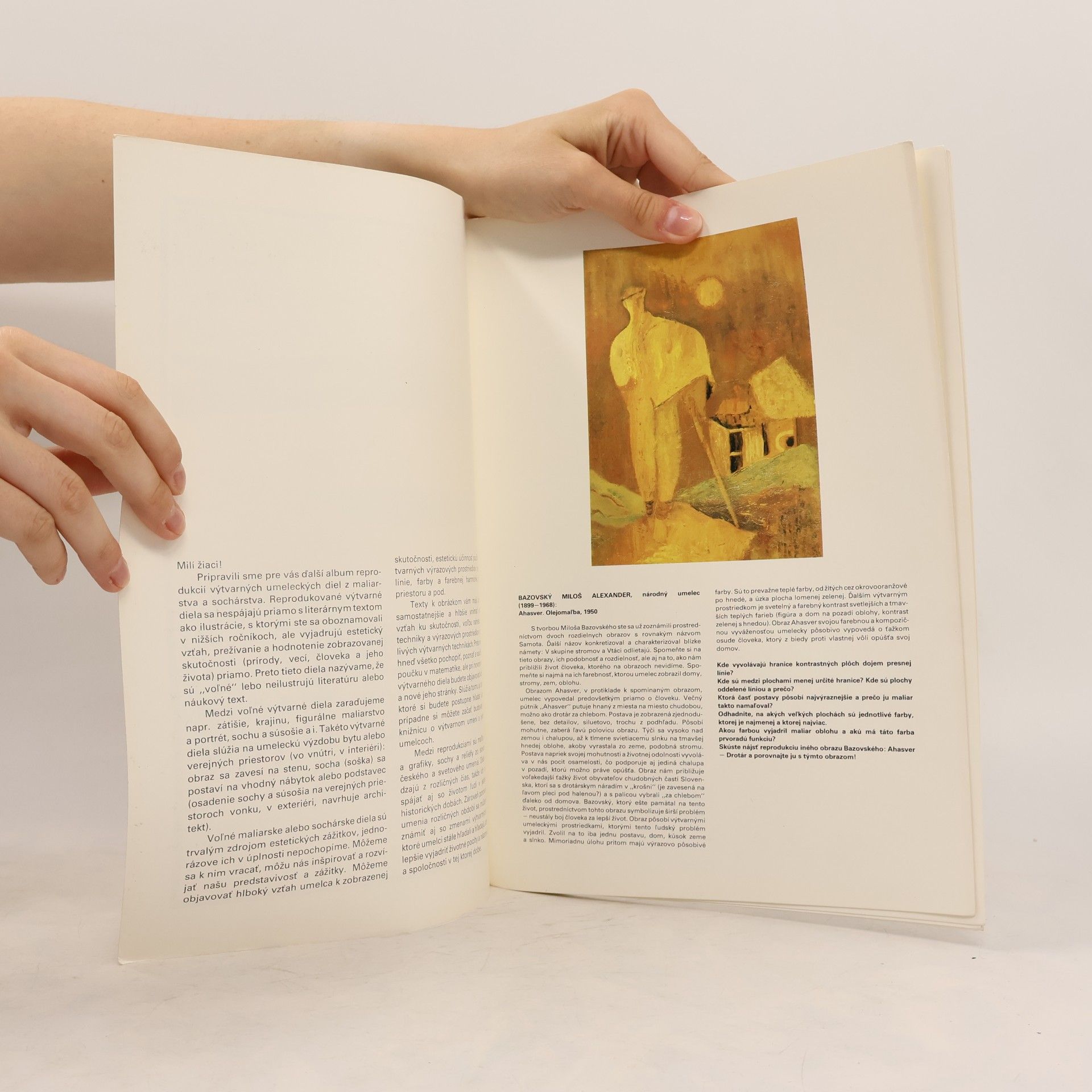 Various authors Umelecké reprodukcie žiacke pre 8. ročnik ZŠ