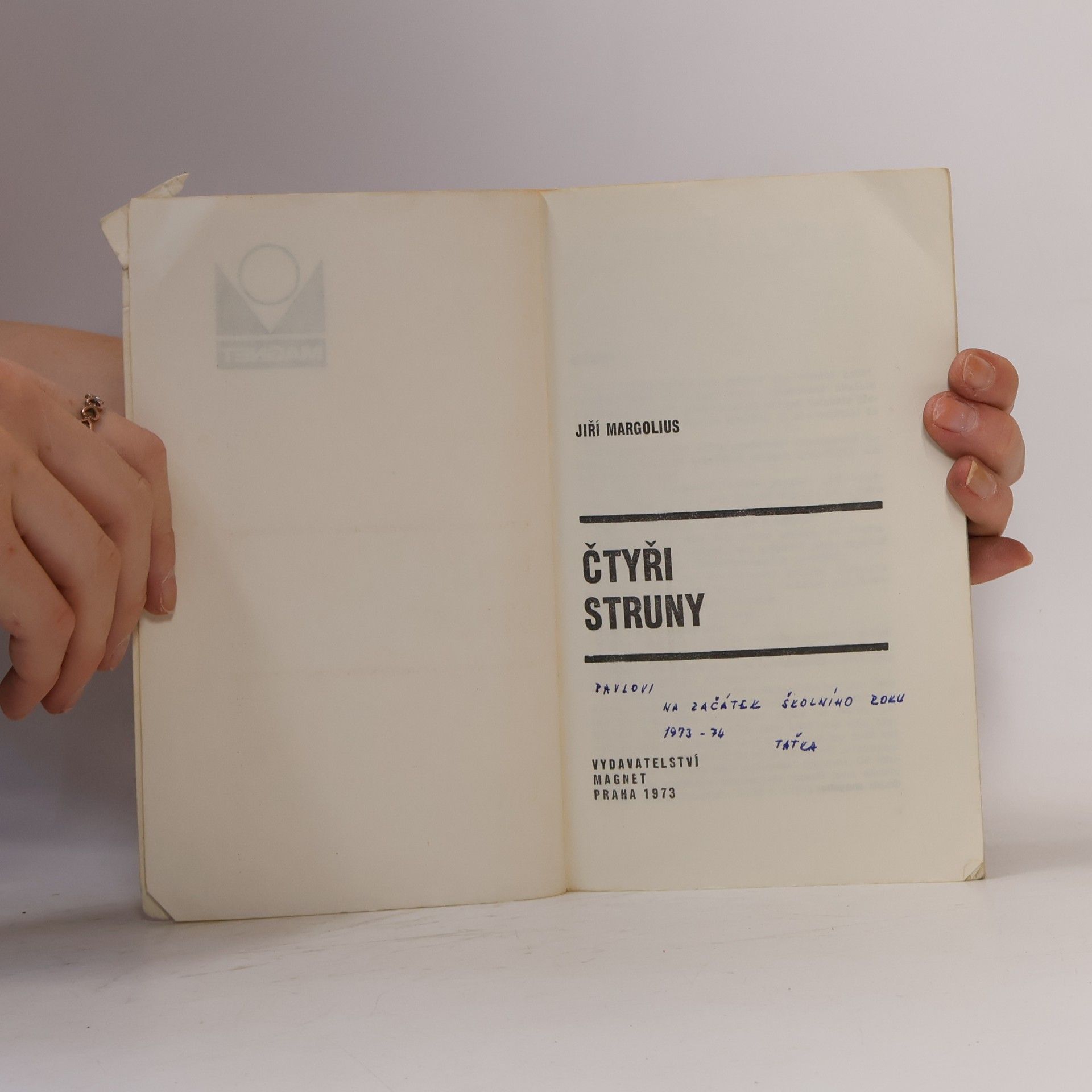 Margolius Jiří Čtyři struny