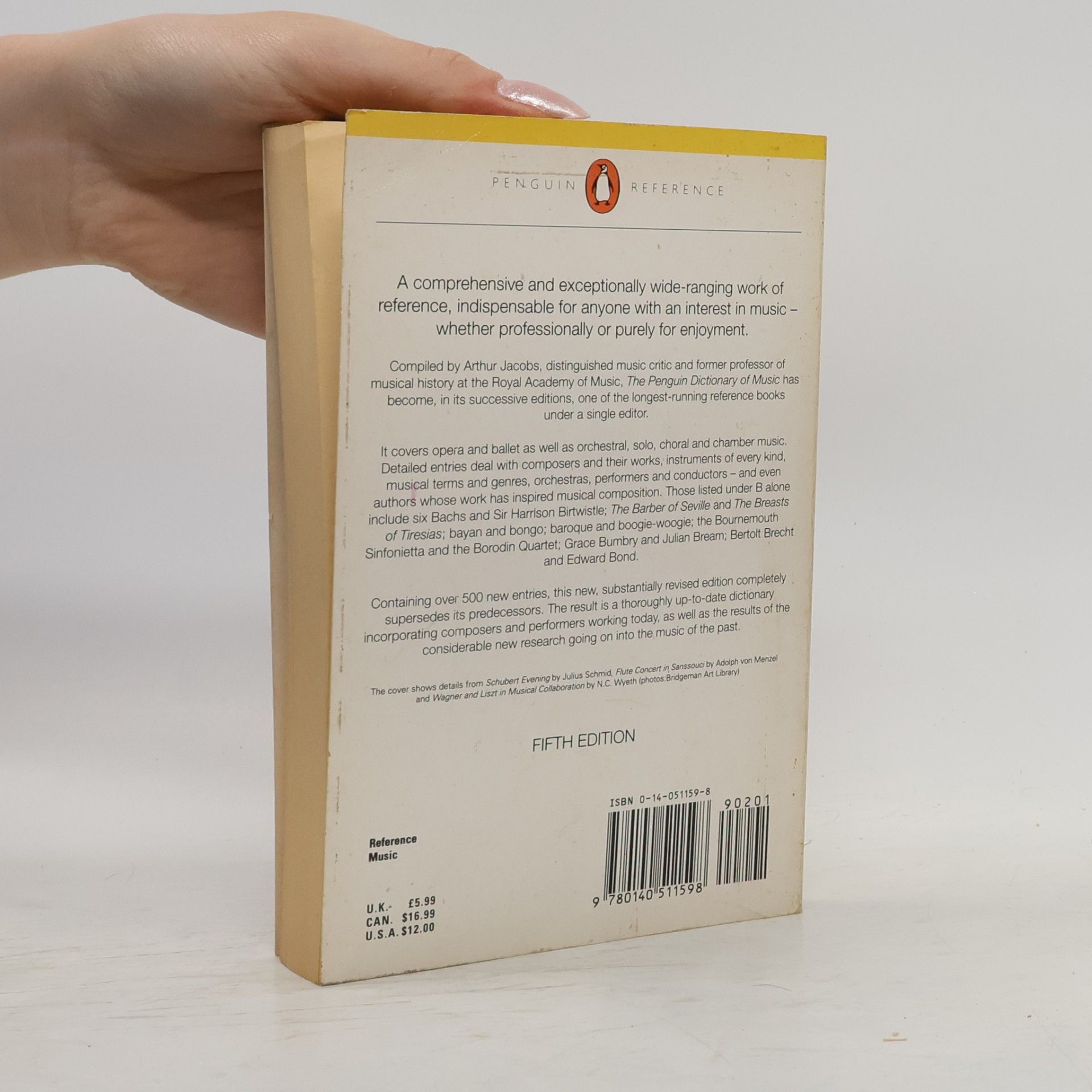 Arthur Jacobs The Penguin Dictionary of Music