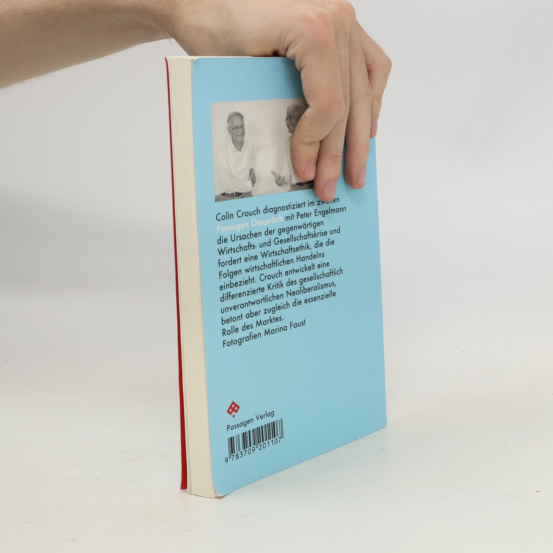 Colin Crouch Passagen Gespräche - 2: Markt und Moral