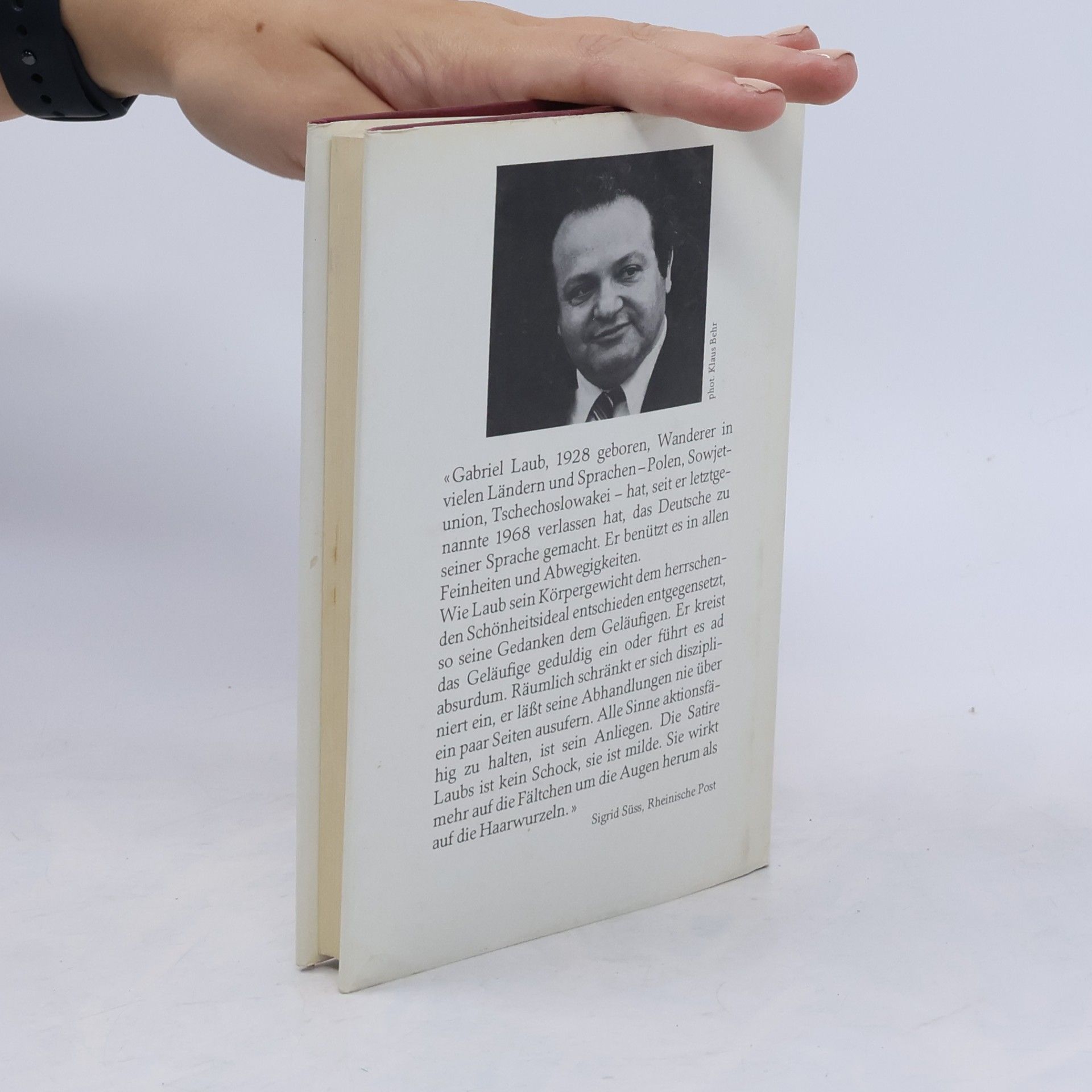 Gabriel Laub Gespräche mit dem Vogel