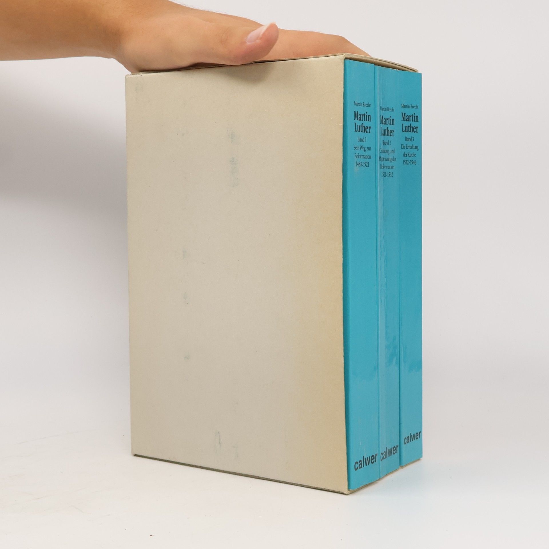 Martin Brecht Martin Luther 1-3