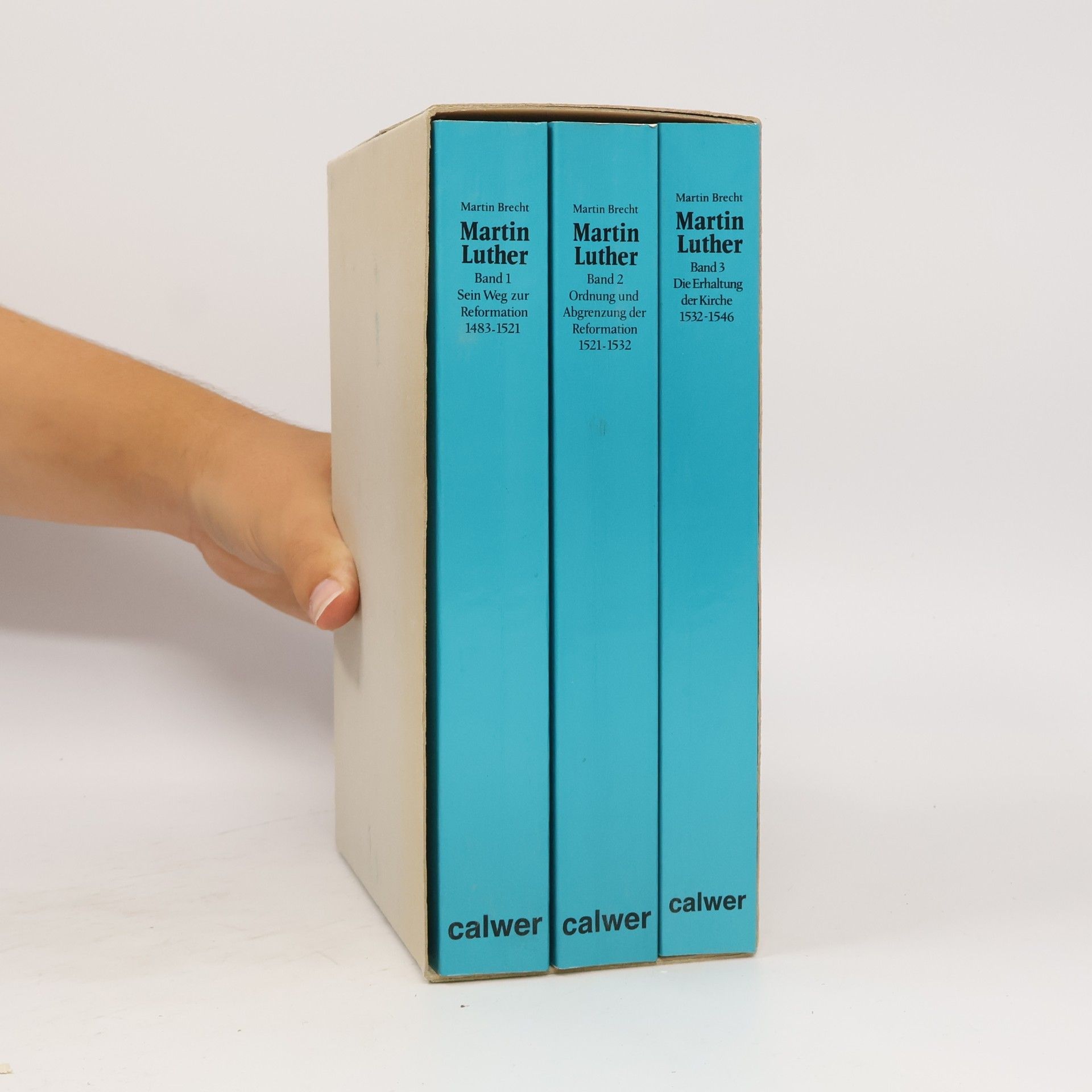 Martin Brecht Martin Luther 1-3