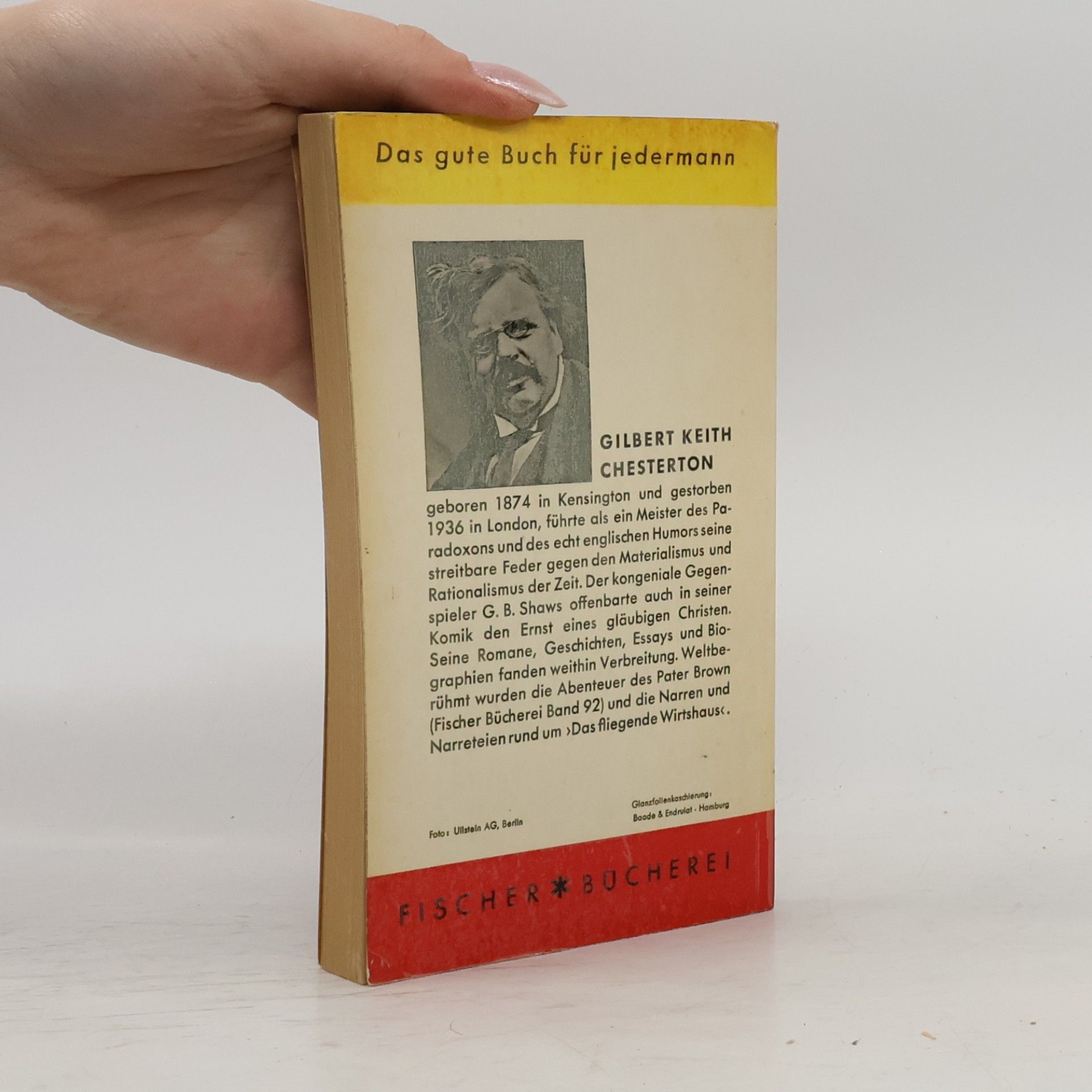 Gilbert Keith Chesterton Das fliegende Wirtshaus