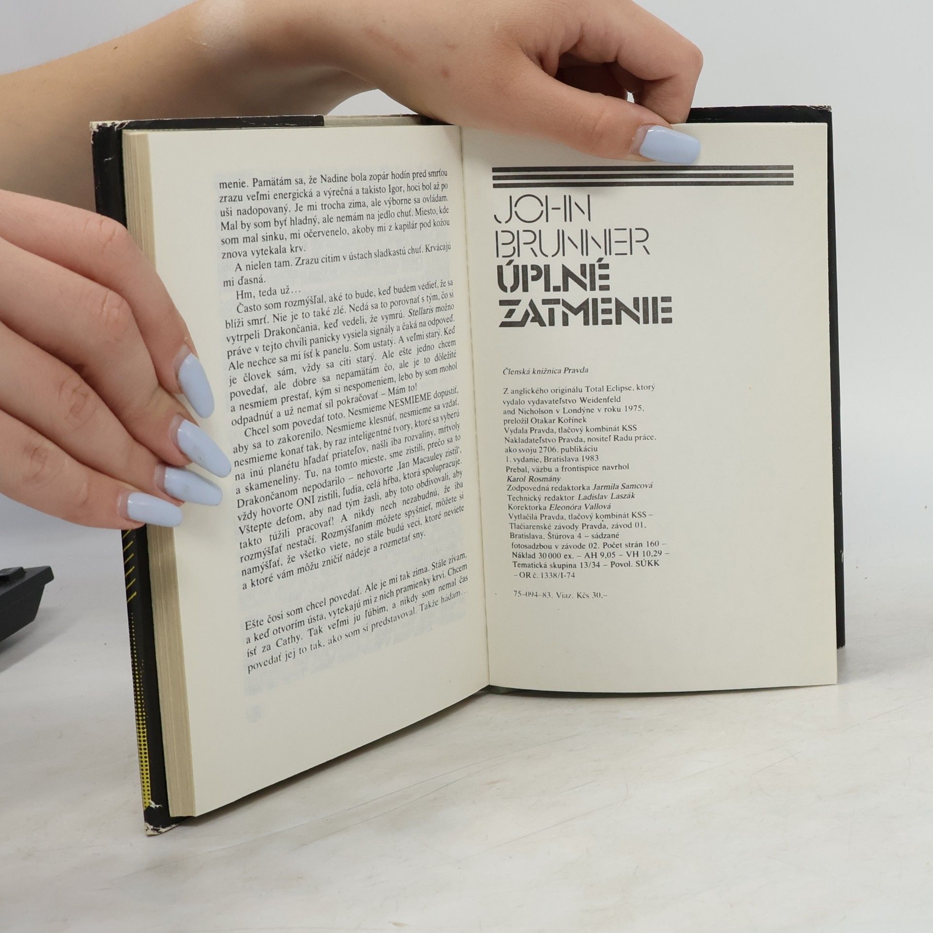 John Brunner Úplné zatmenie