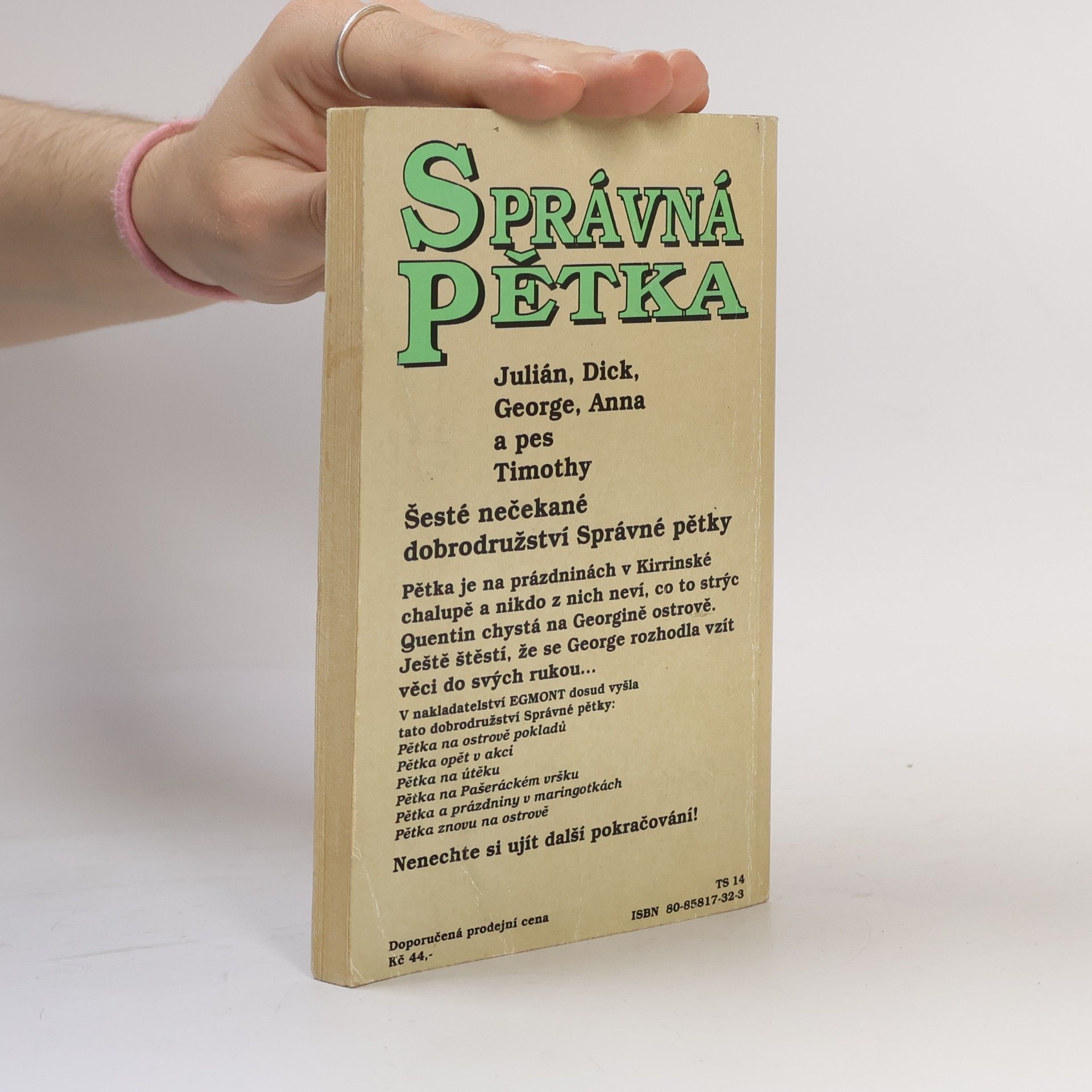 Enid Blyton Správná pětka, Pětka znovu na ostrově