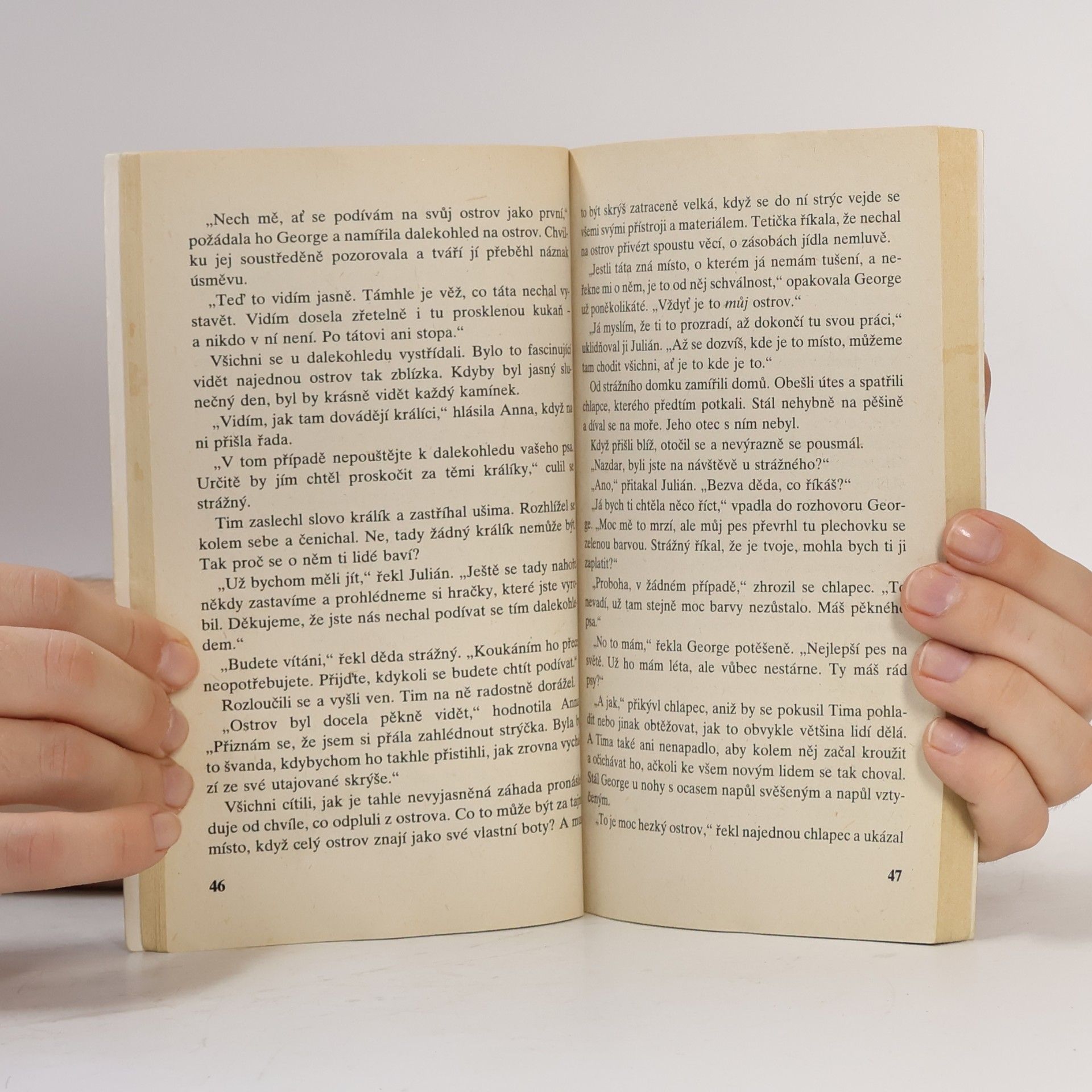 Enid Blyton Správná pětka, Pětka znovu na ostrově