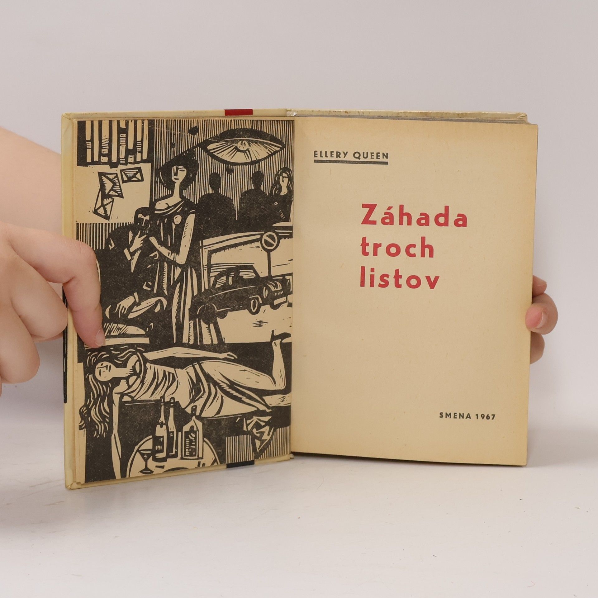 Ellery Queen Záhada troch listov