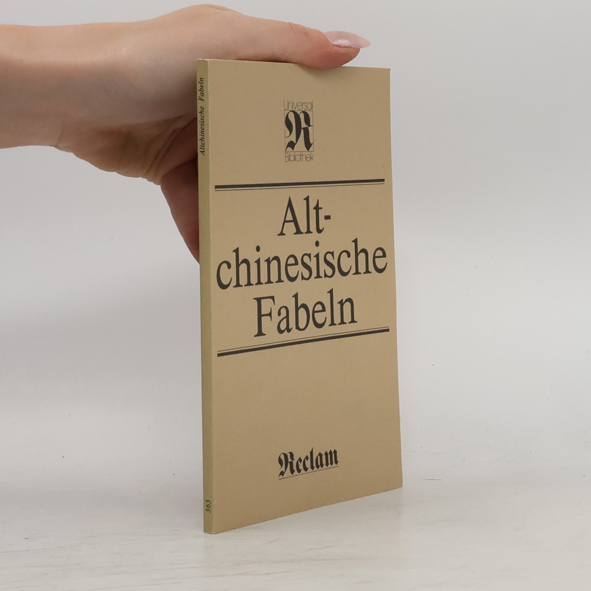 Senta Lewin Altchinesische Fabeln