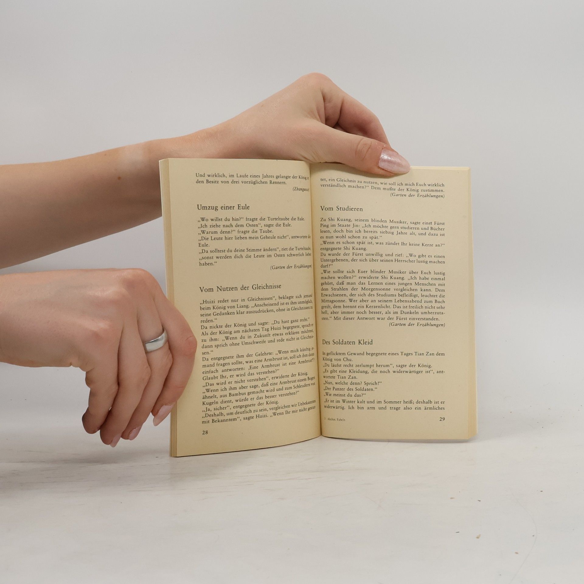Käthe Zhao Altchinesische Fabeln