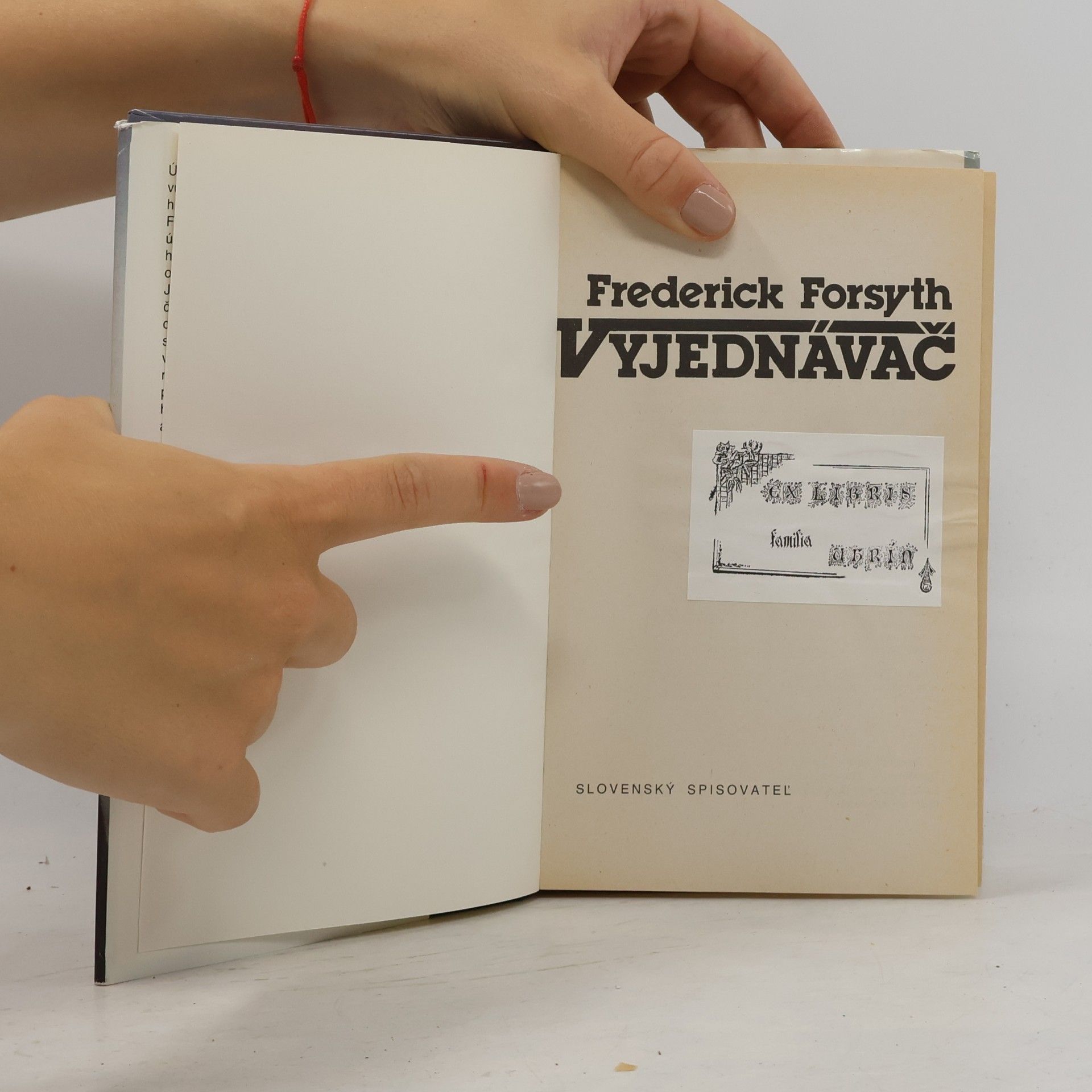 Frederick Forsyth Vyjednavač