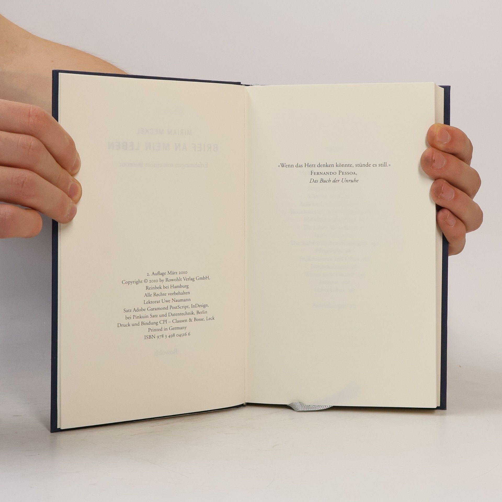 Miriam Meckel Brief an mein Leben