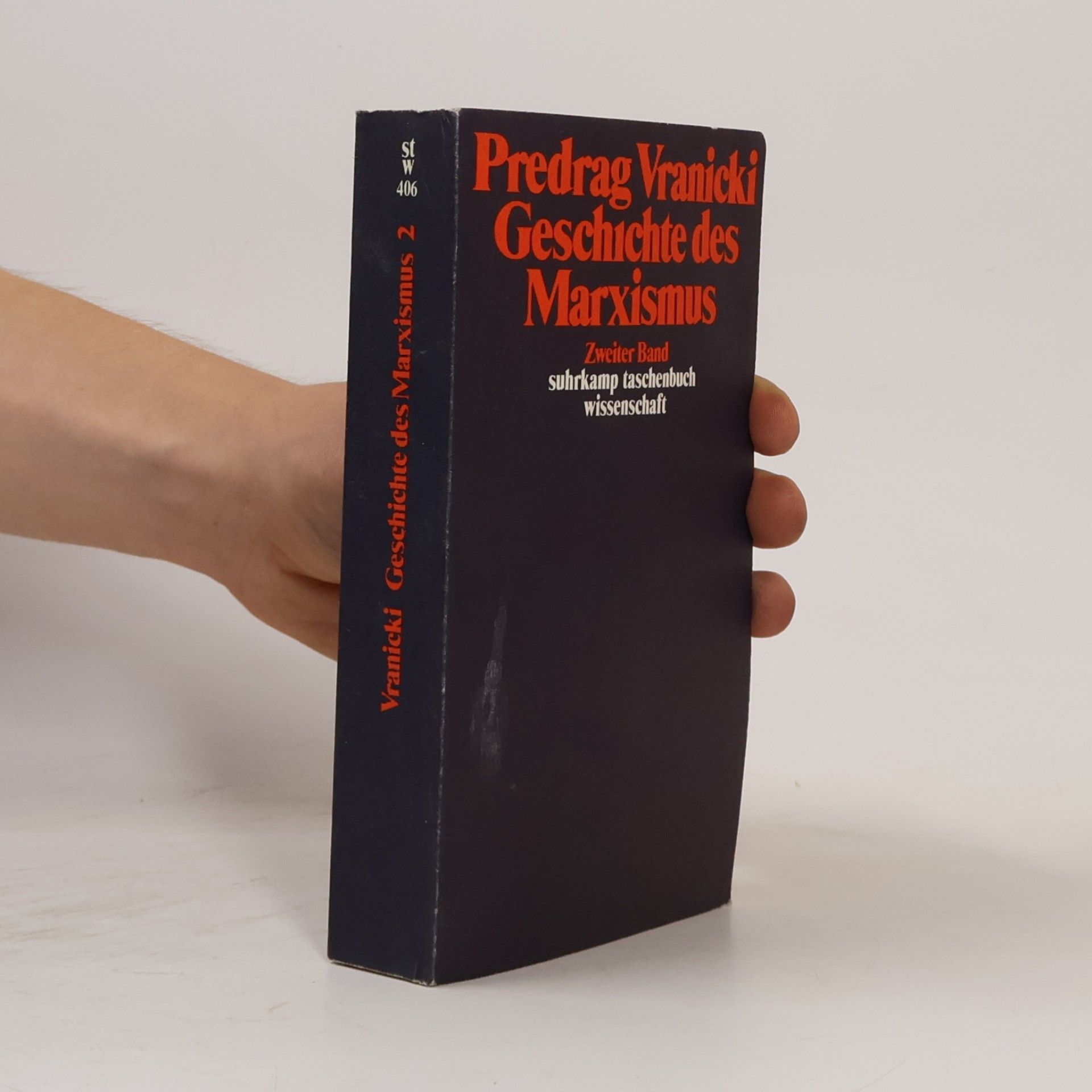 Predrag Vranicki Suhrkamp Taschenbuch Wissenschaft - 1: Geschichte des Marxismus