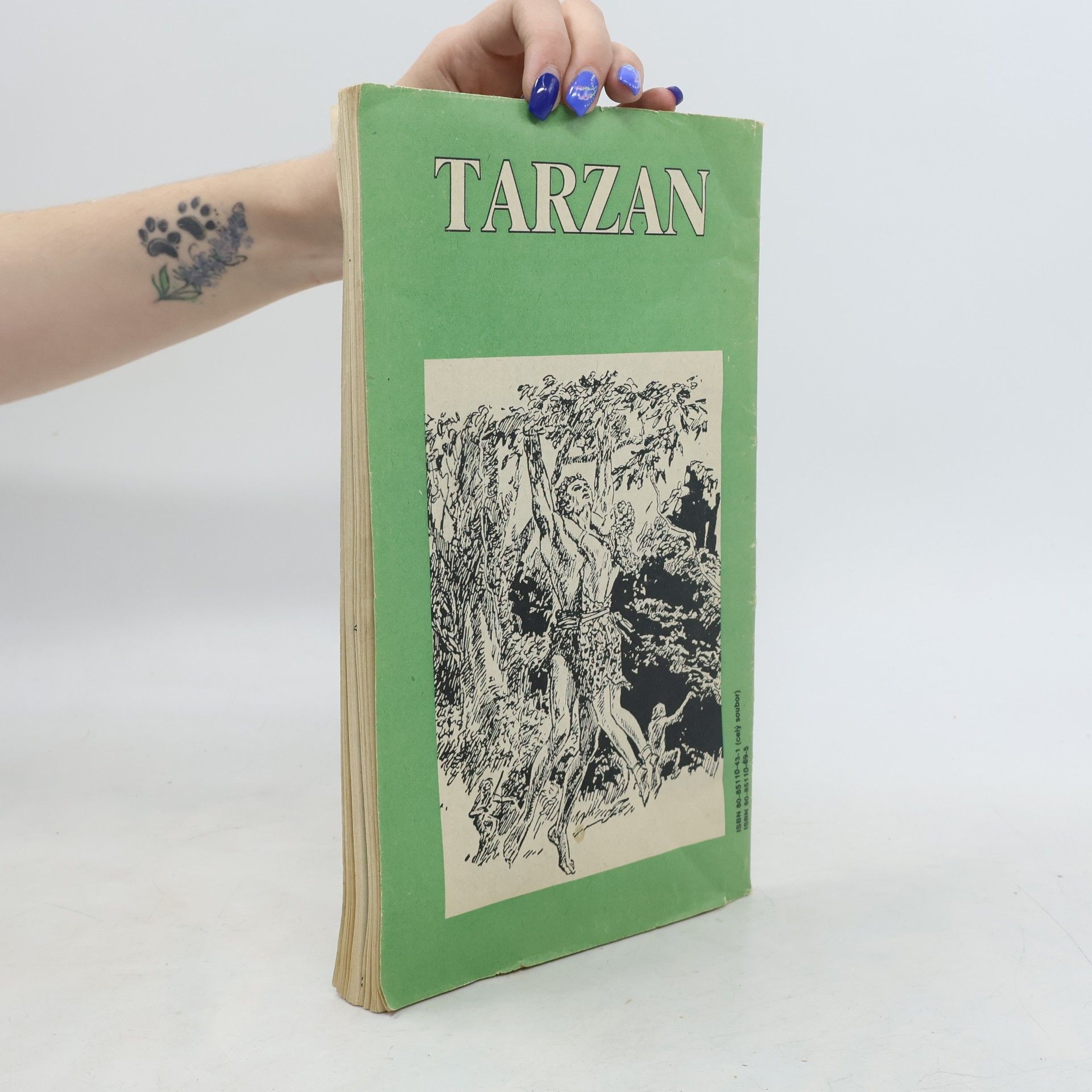 Edgar Rice Burroughs Tarzan a poklad Oparu