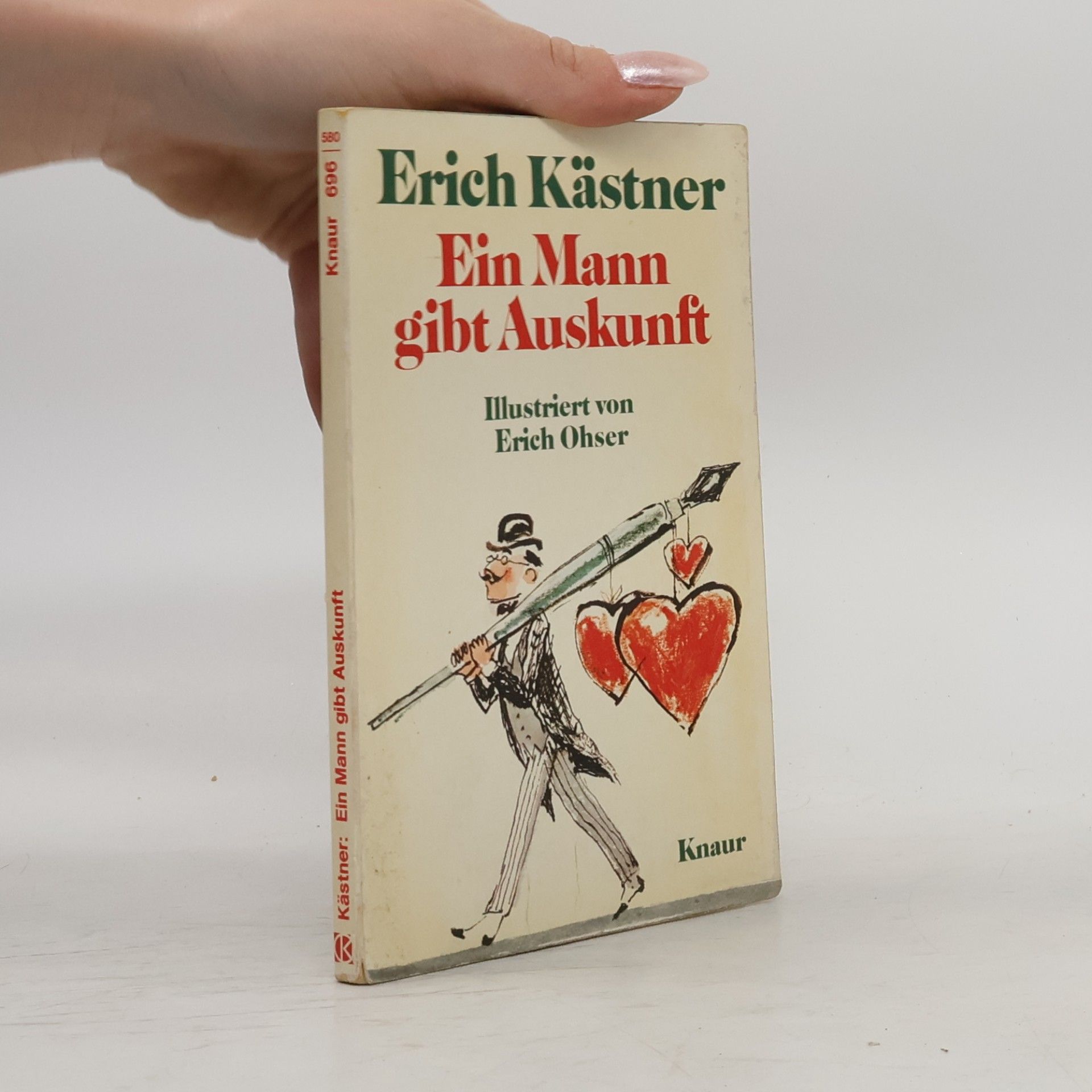 Erich Kästner Ein Mann gibt Auskunft