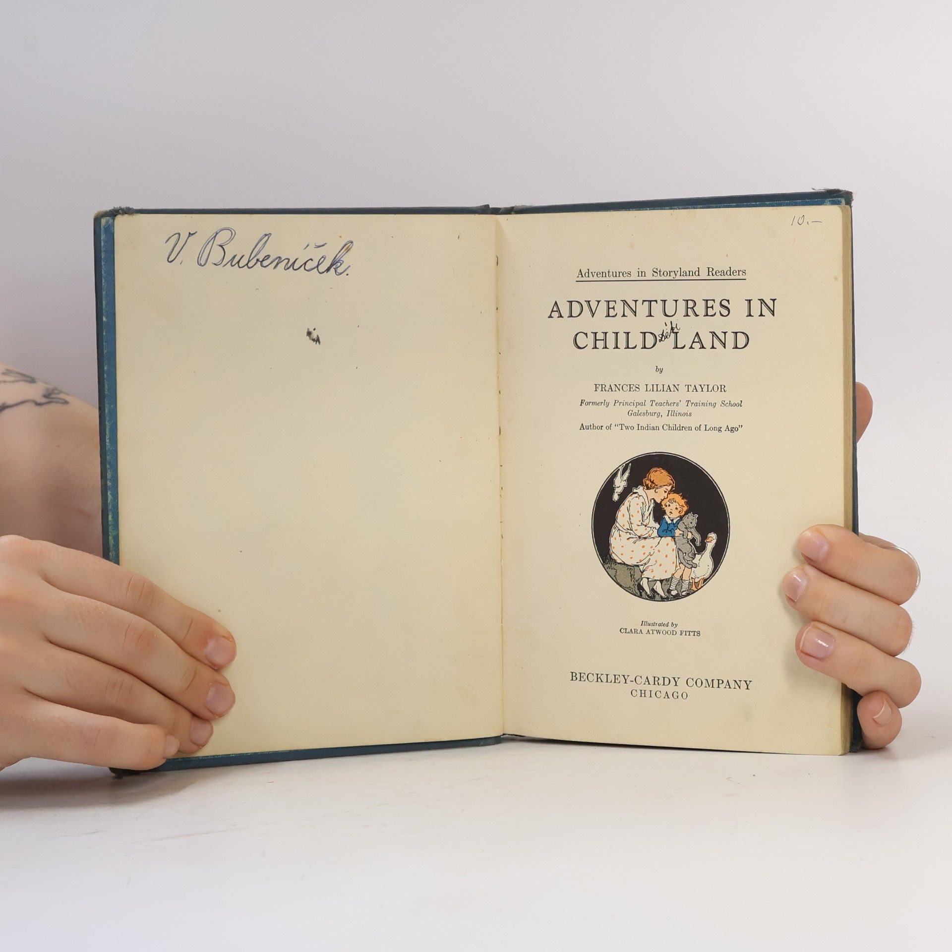Frances Lilian Taylor Adventures in Storyland Book One