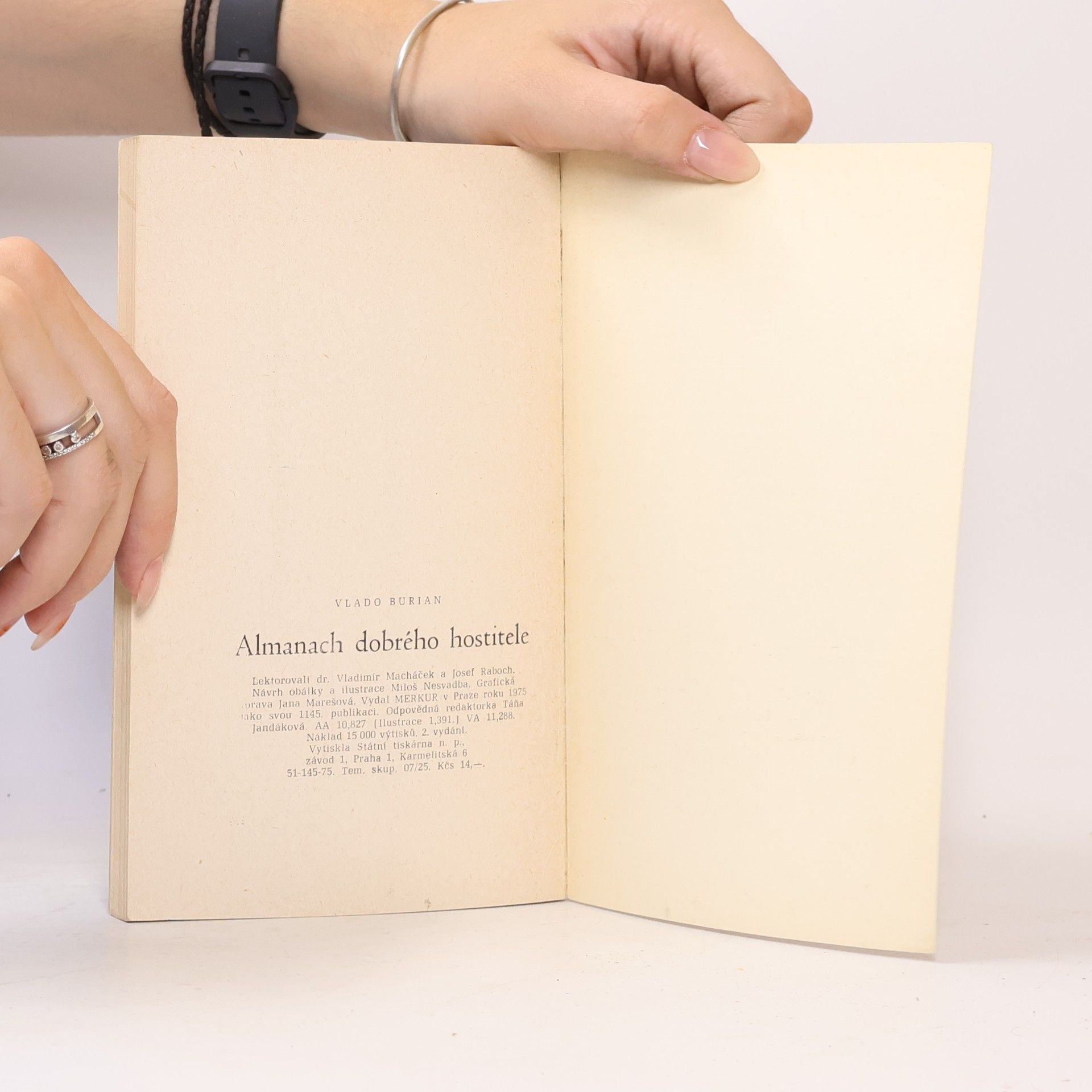 Vlado Burian Almanach dobrého hostitele