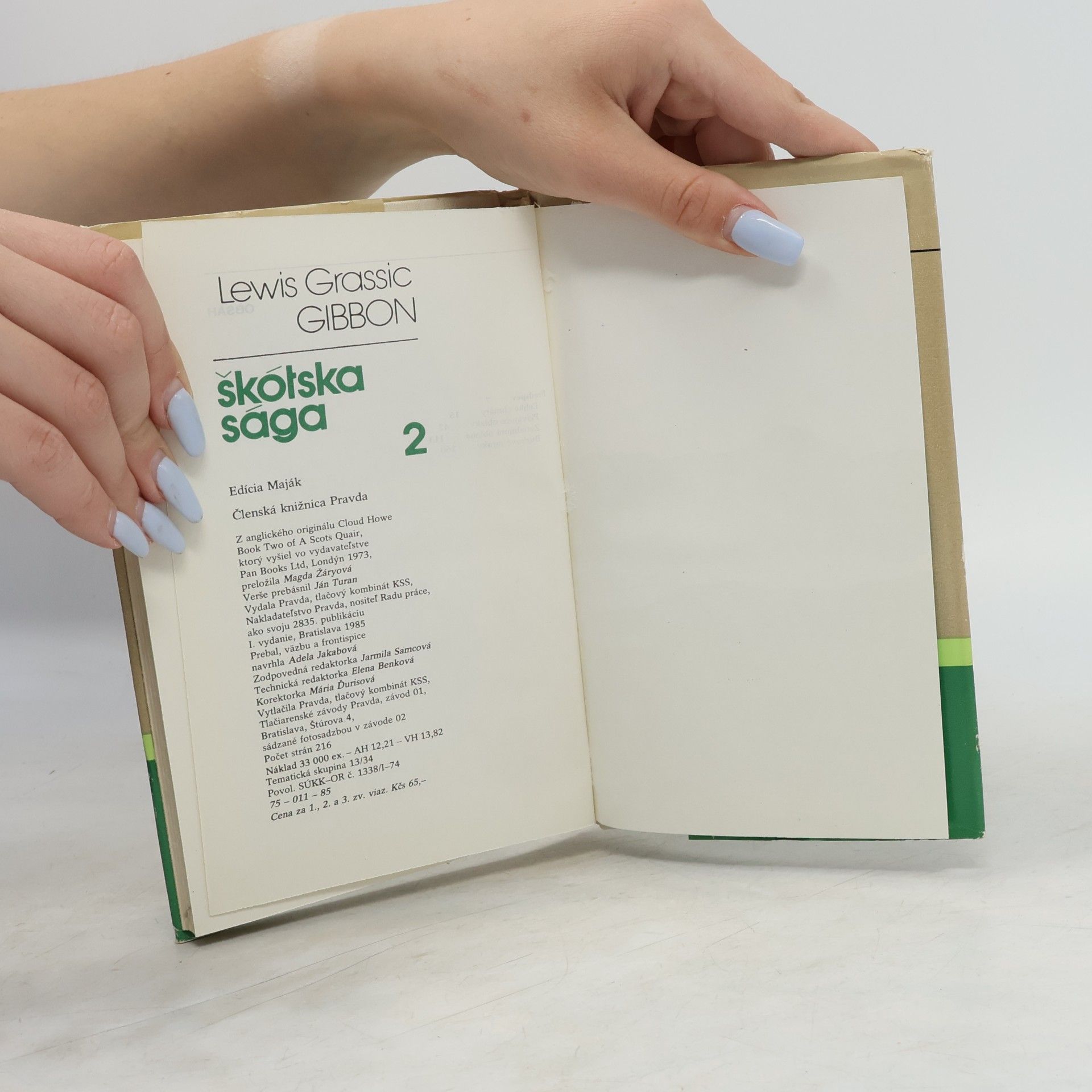 Lewis Grassic Gibbon Škotska sága 2