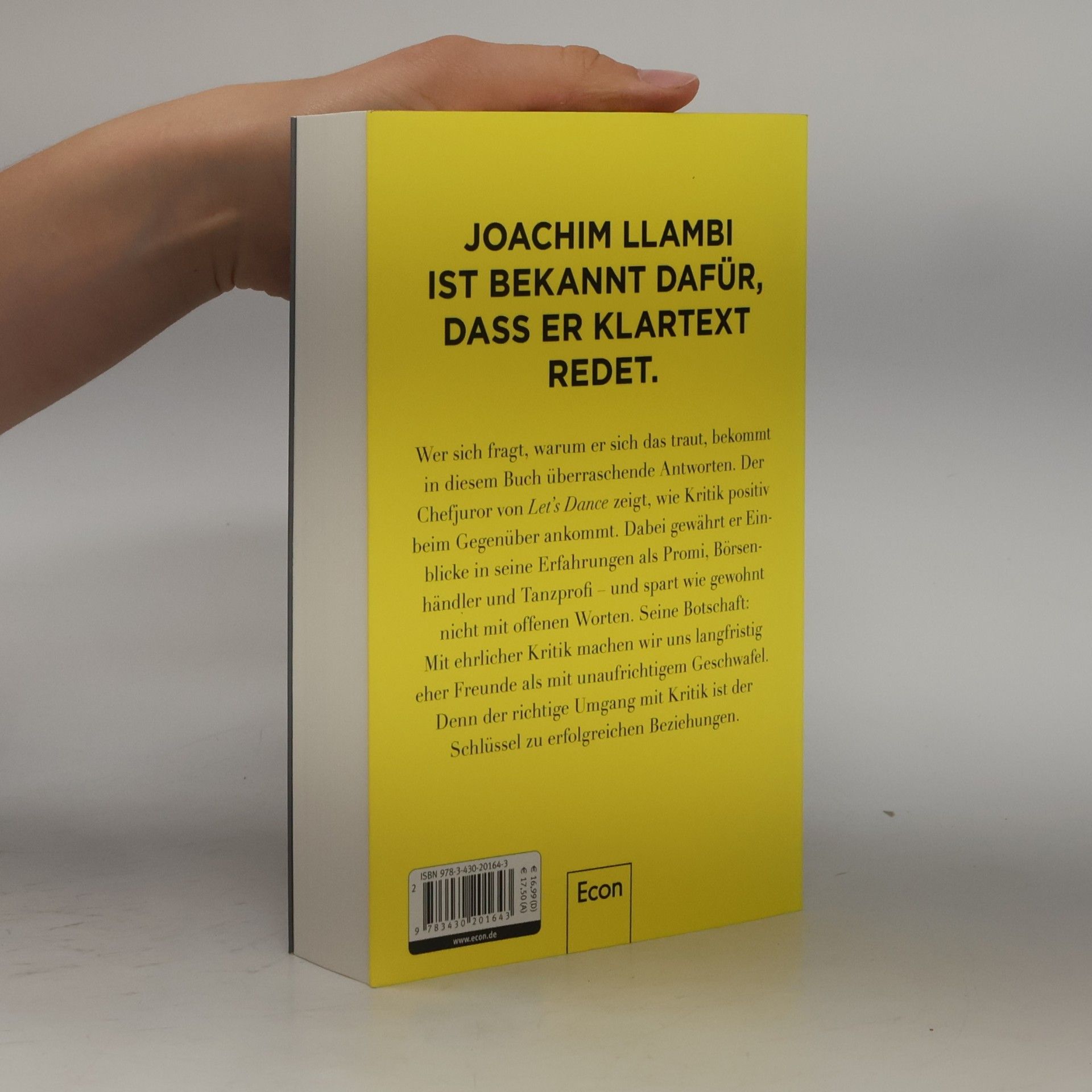 Joachim Llambi Das wollte ich Ihnen schon immer mal sagen